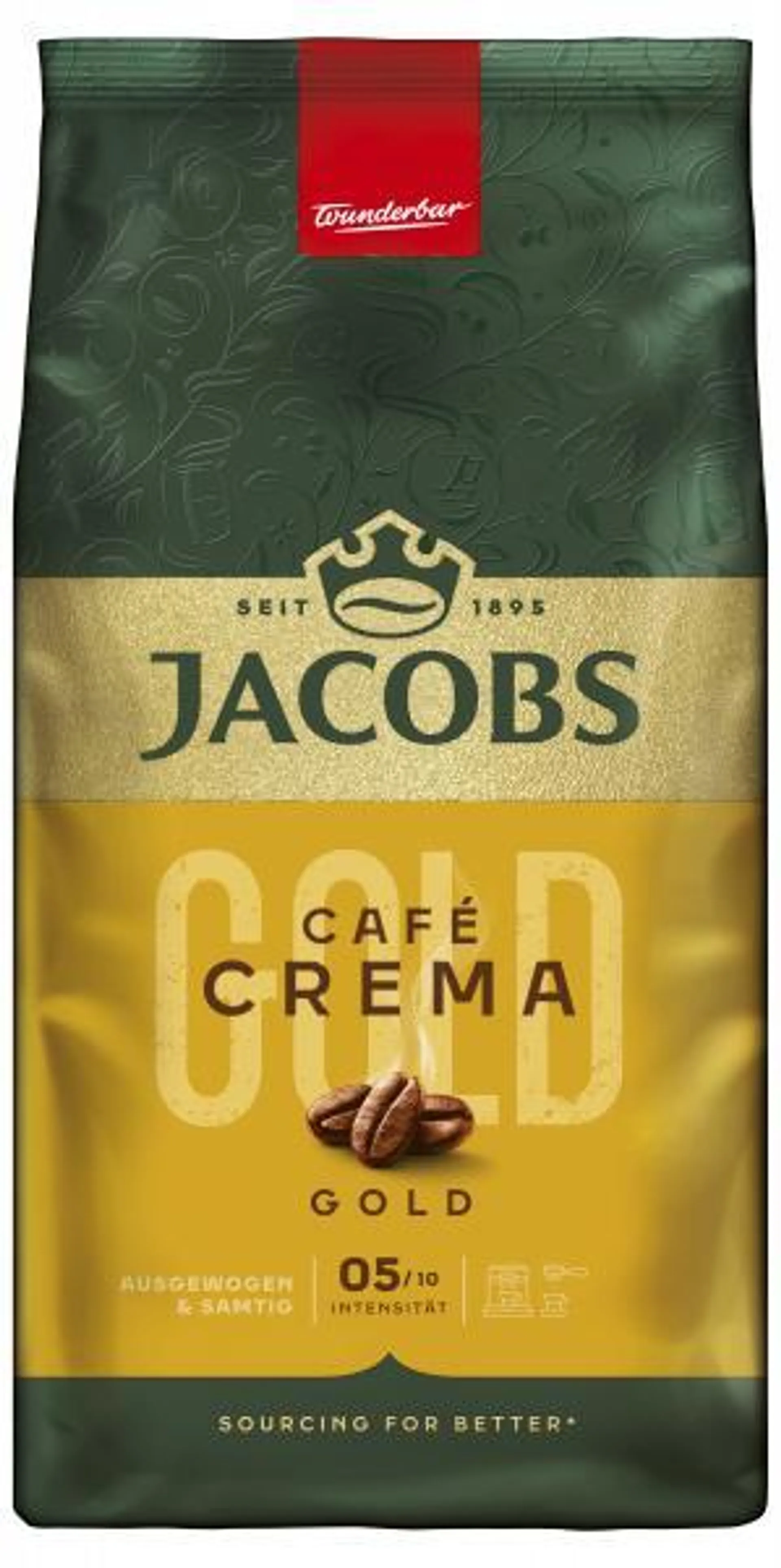 Jacobs Kaffeebohnen Café Crema Gold