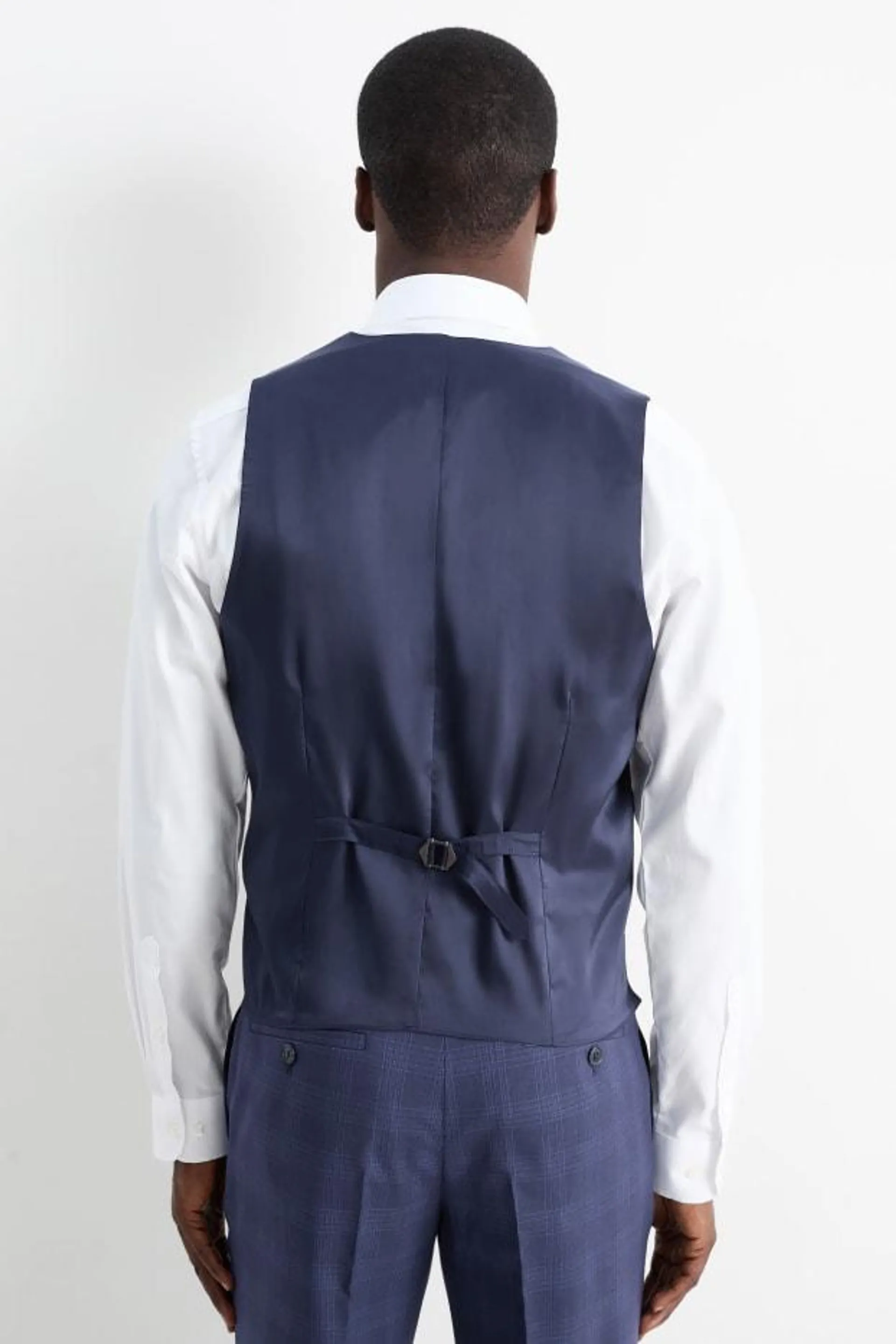 Mix-and-match waistcoat - regular fit - Flex - check