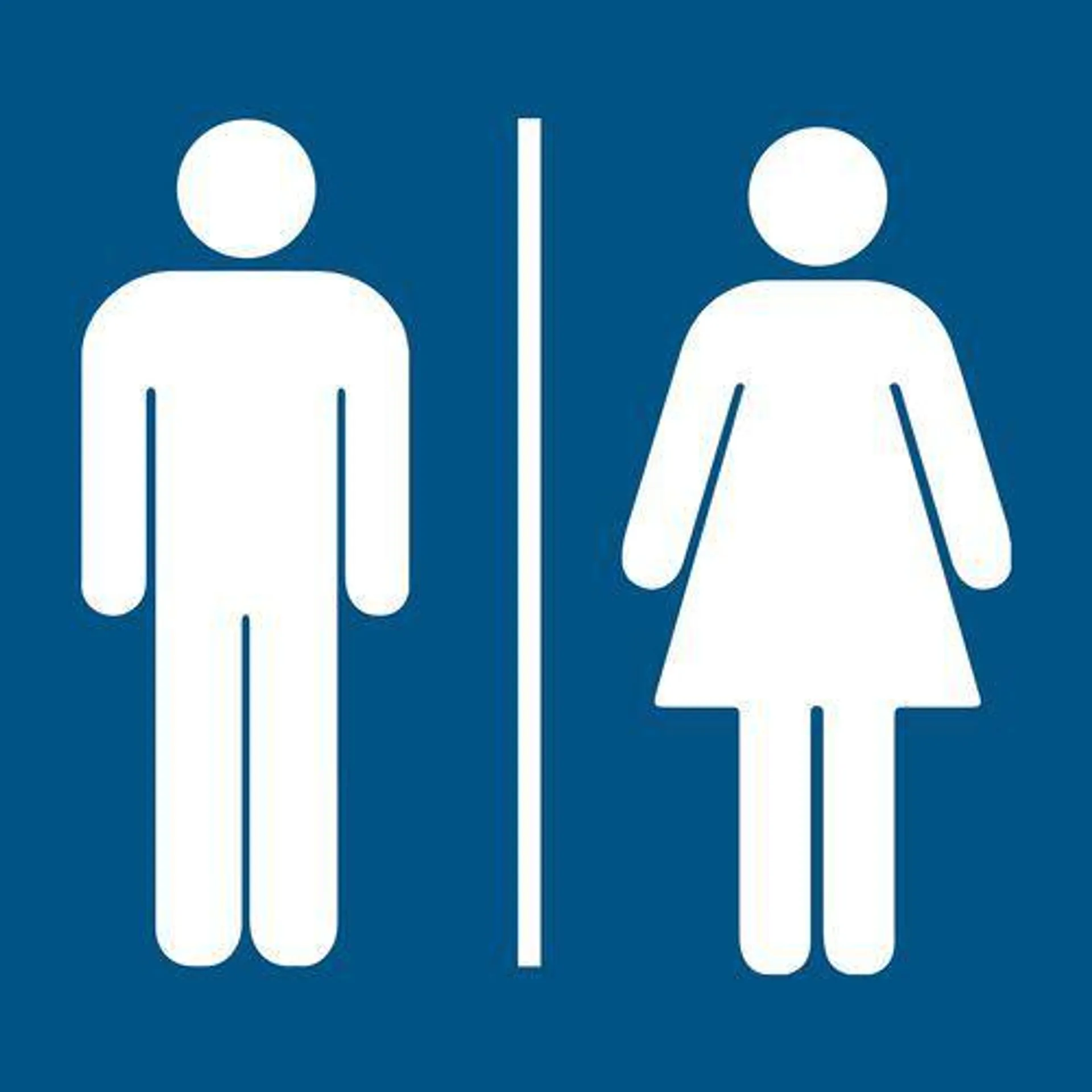 Pictogram Toilet heren en dames
