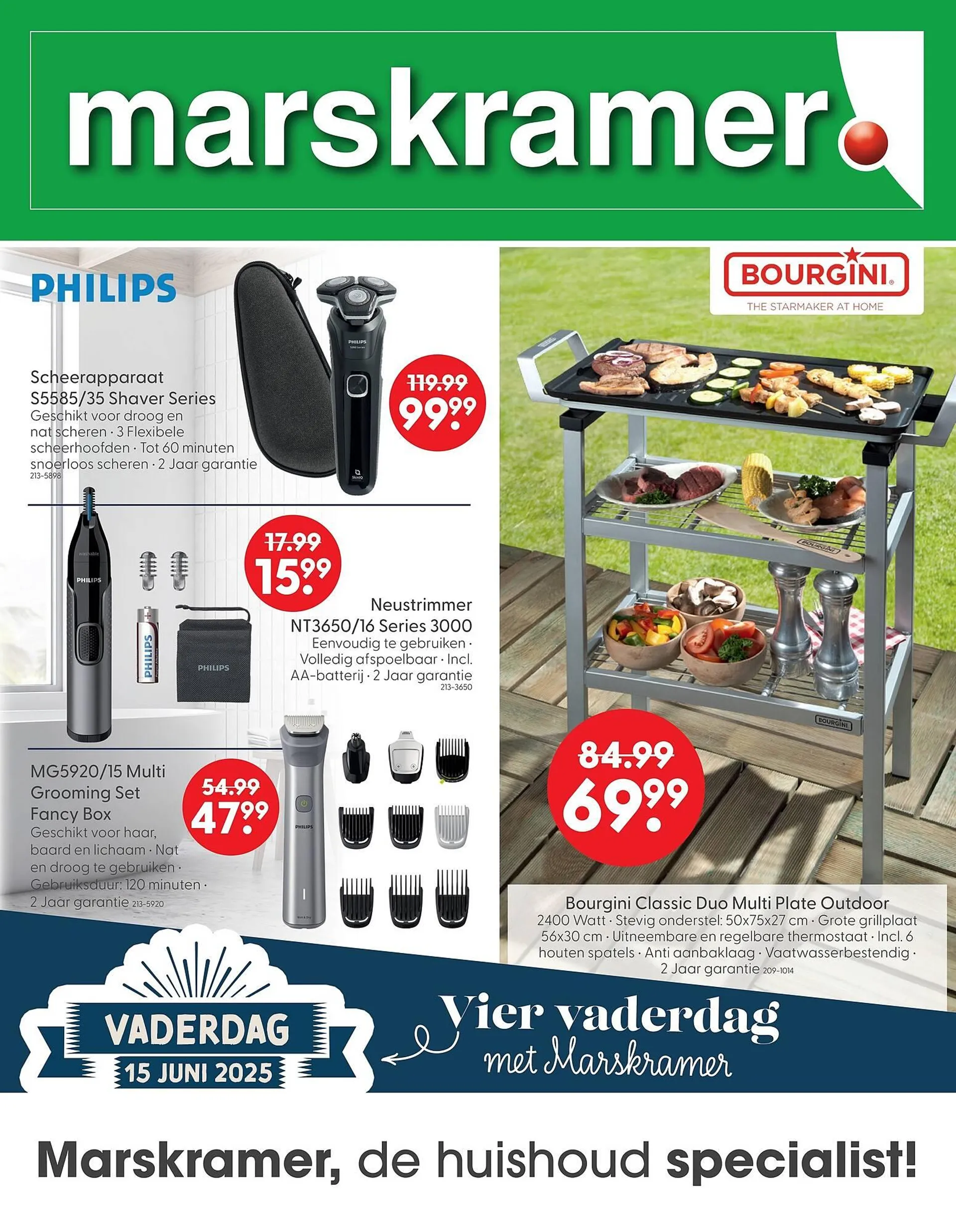 Marskramer folder van 28 mei tot 16 juni 2025 - Folder pagina 1