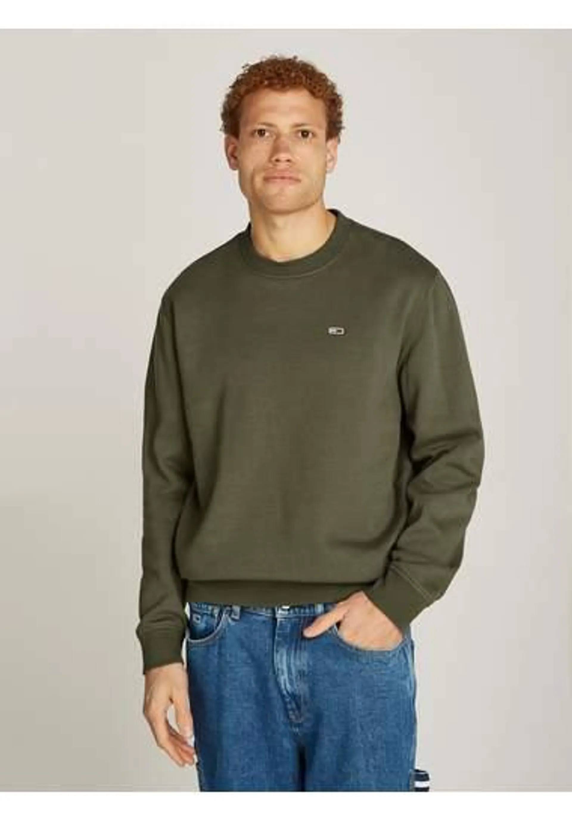 TOMMY JEANS Sweatshirt TJM REG S FLAG CREW