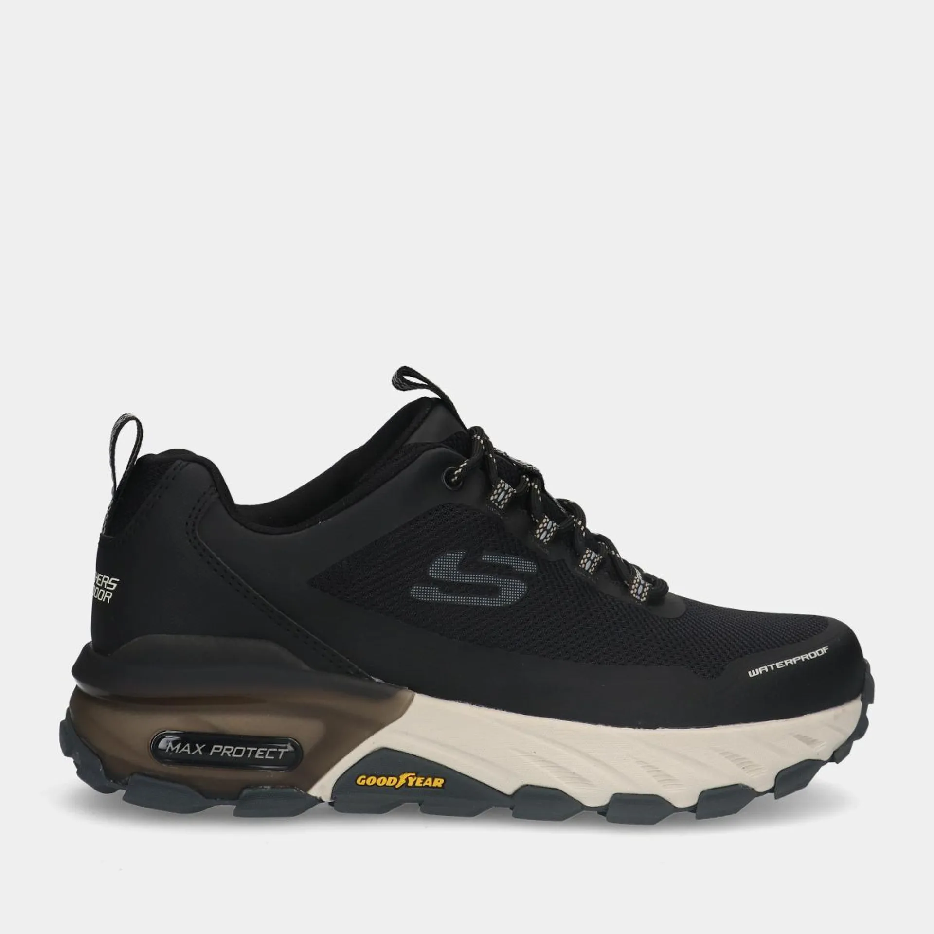 Sketchers Max Protect Fast Track Darkgrey heren sneakers.