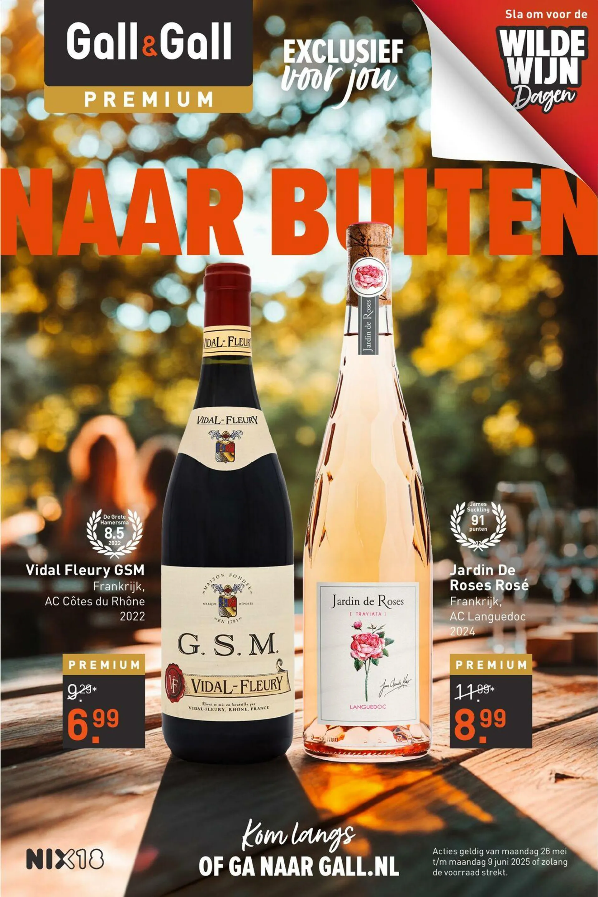 Gall & Gall Actuele folder van 26 mei tot 8 juni 2025 - Folder pagina 1