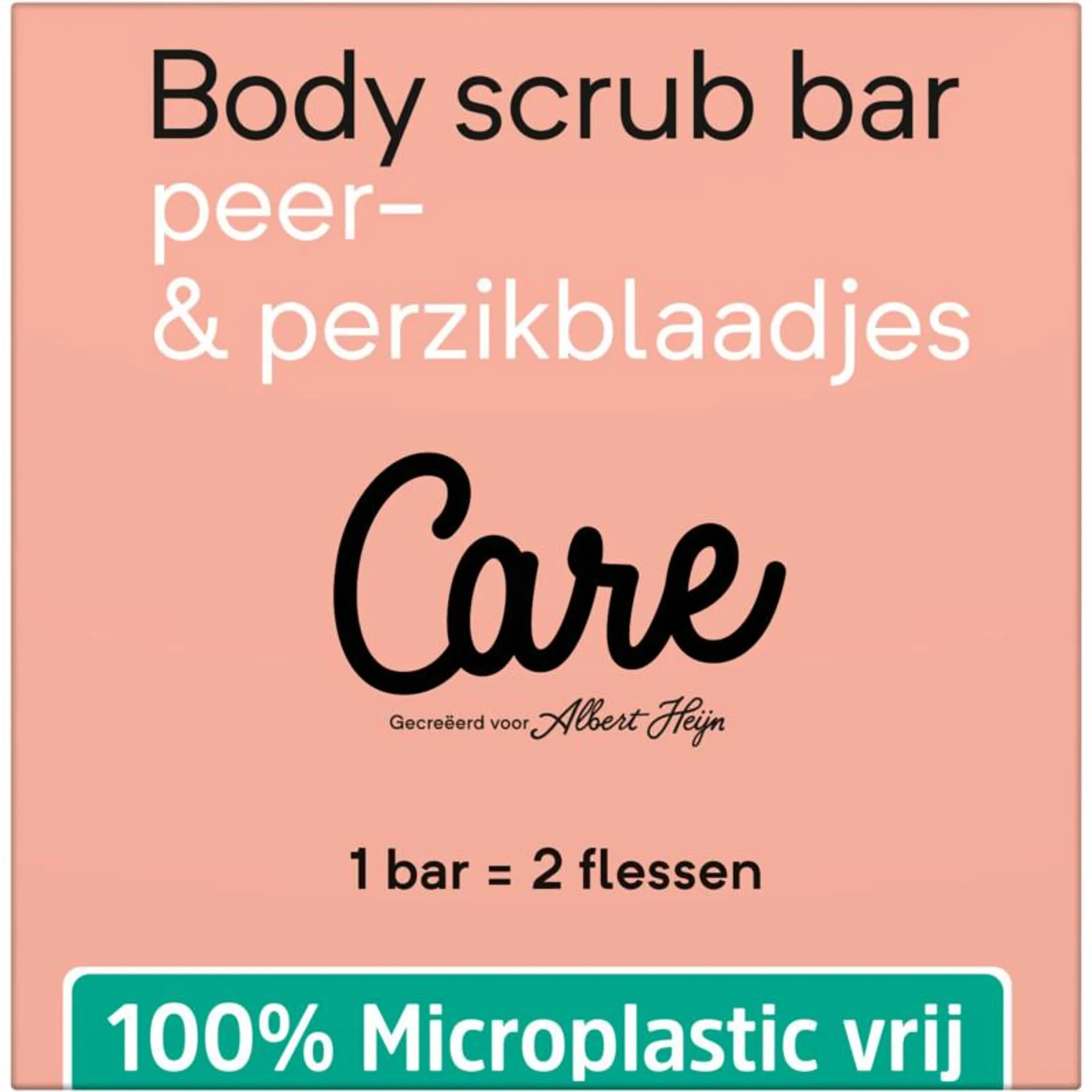 Care Body scrub bar peer & perzik