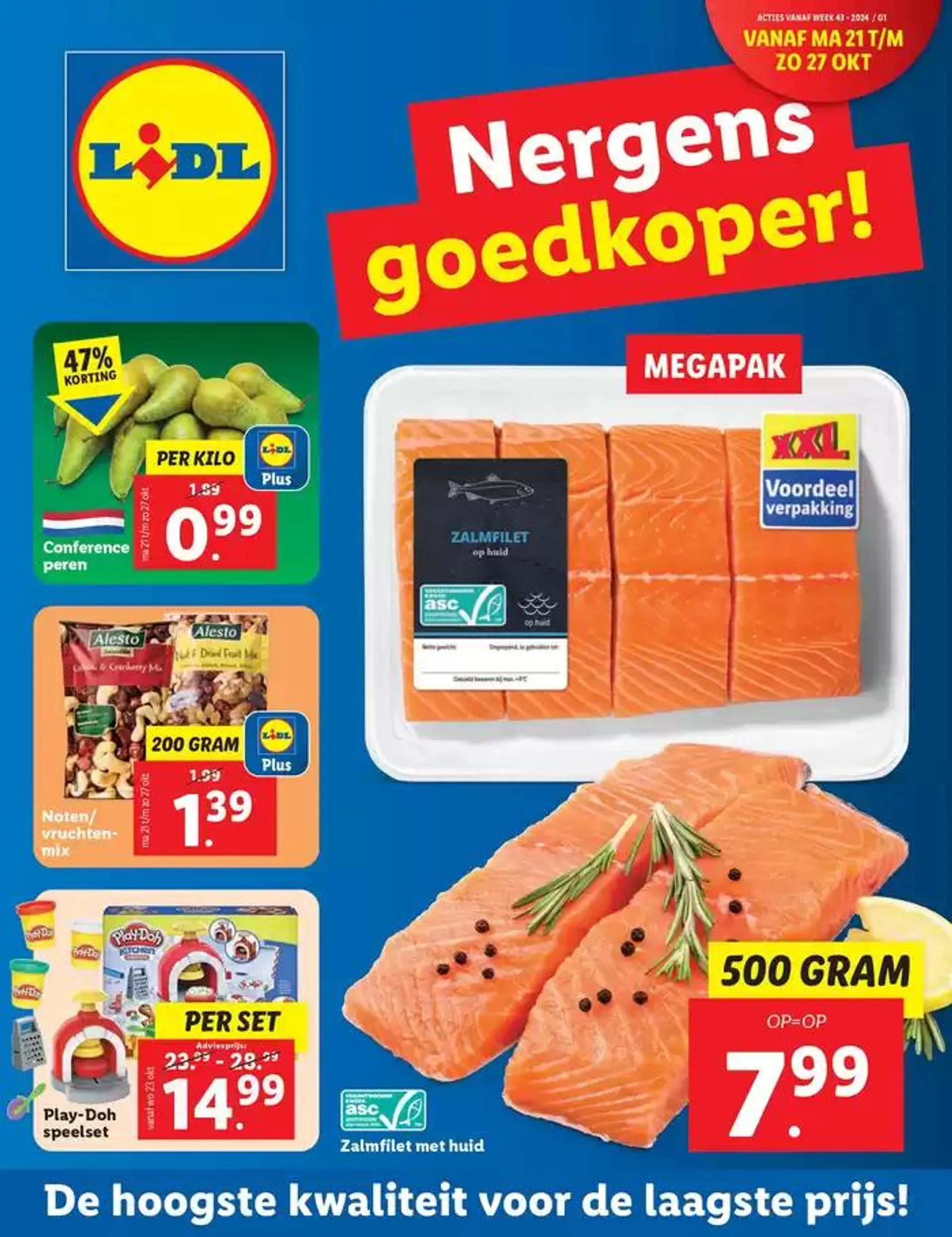 Topdeals en kortingen van 17 oktober tot 30 oktober 2024 - Folder pagina 1