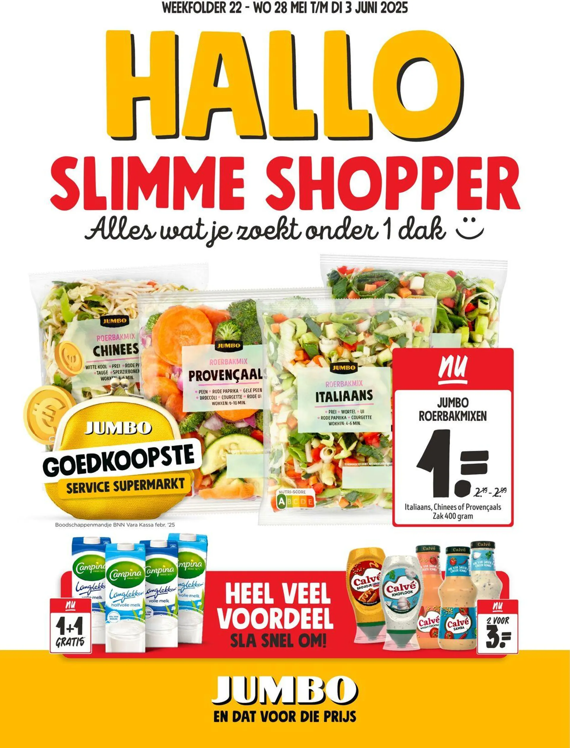 Jumbo Actuele folder van 28 mei tot 3 juni 2025 - Folder pagina 1