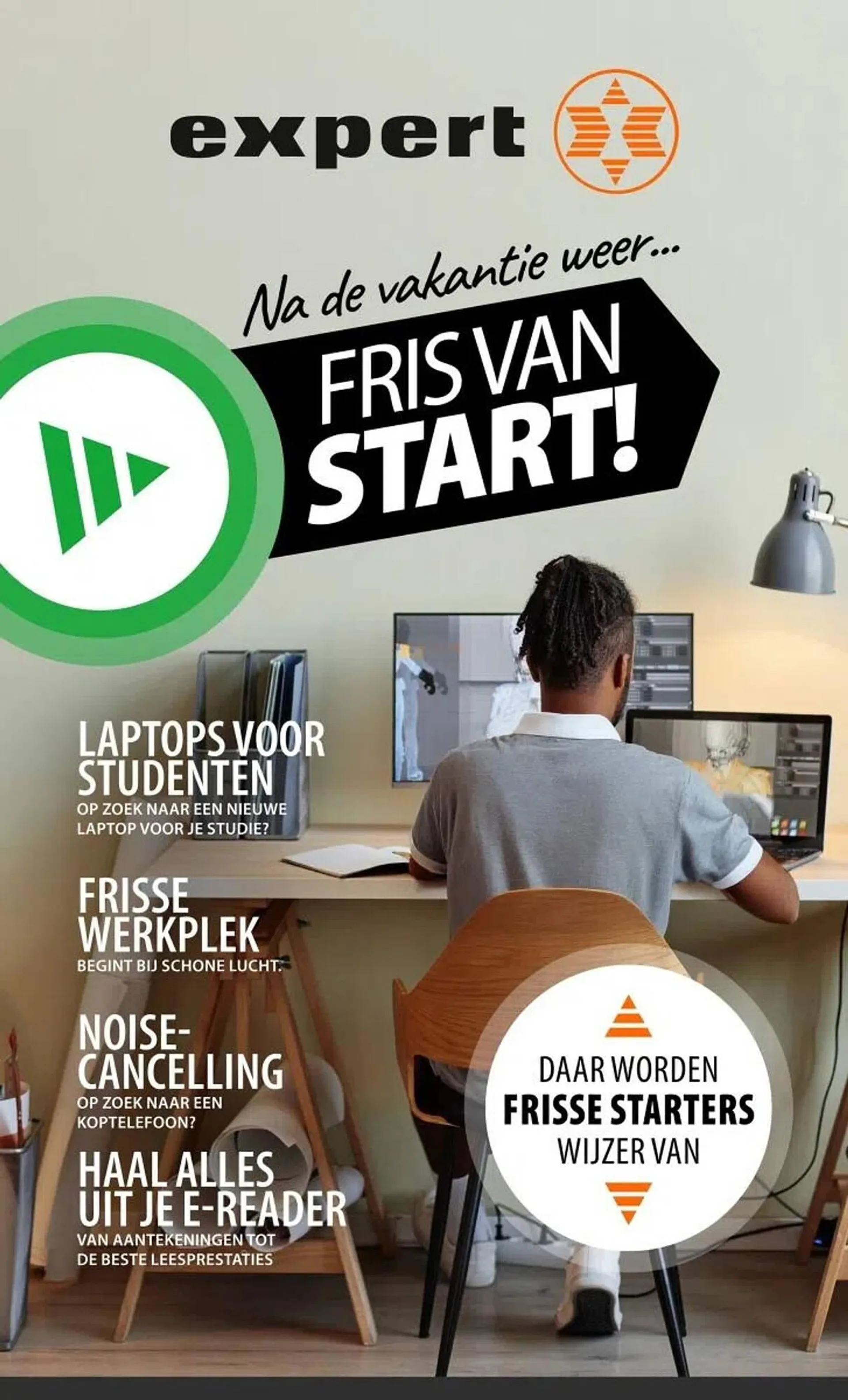 Expert folder van 3 augustus tot 7 augustus 2025 - Folder pagina 1