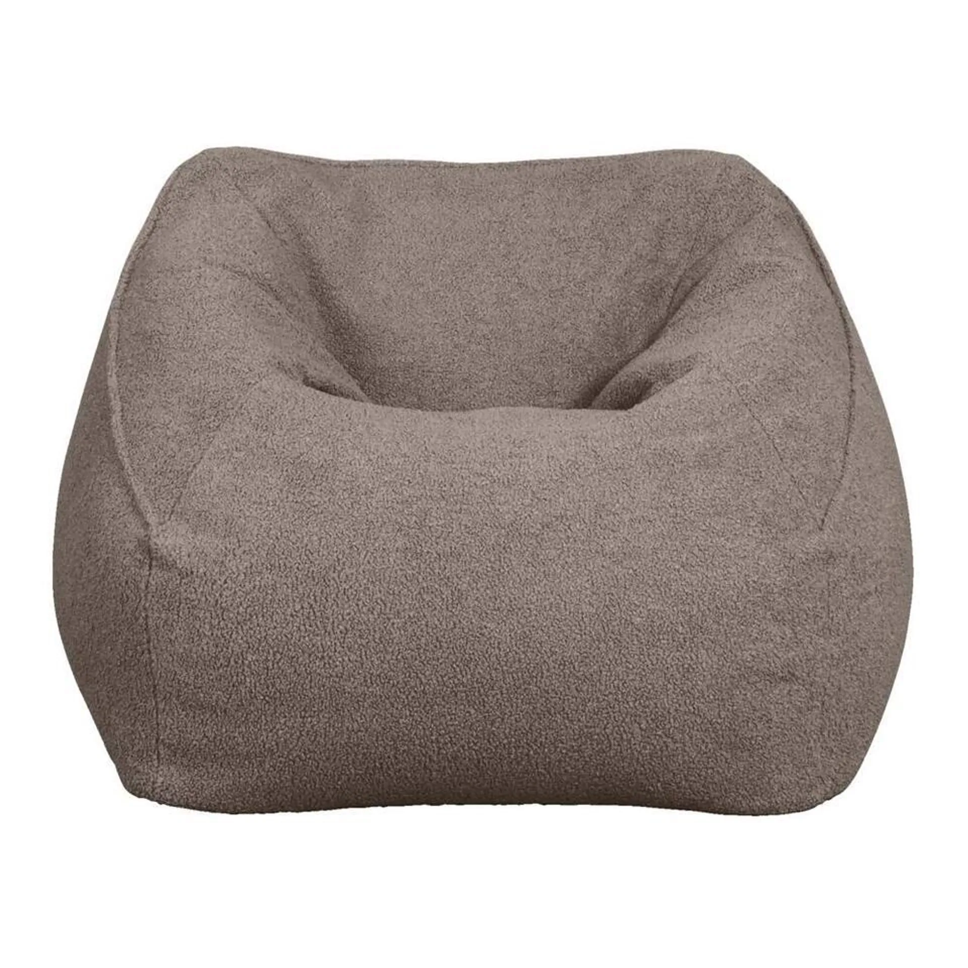 Lebel loungestoel Fay - taupe - 70x100x100 cm