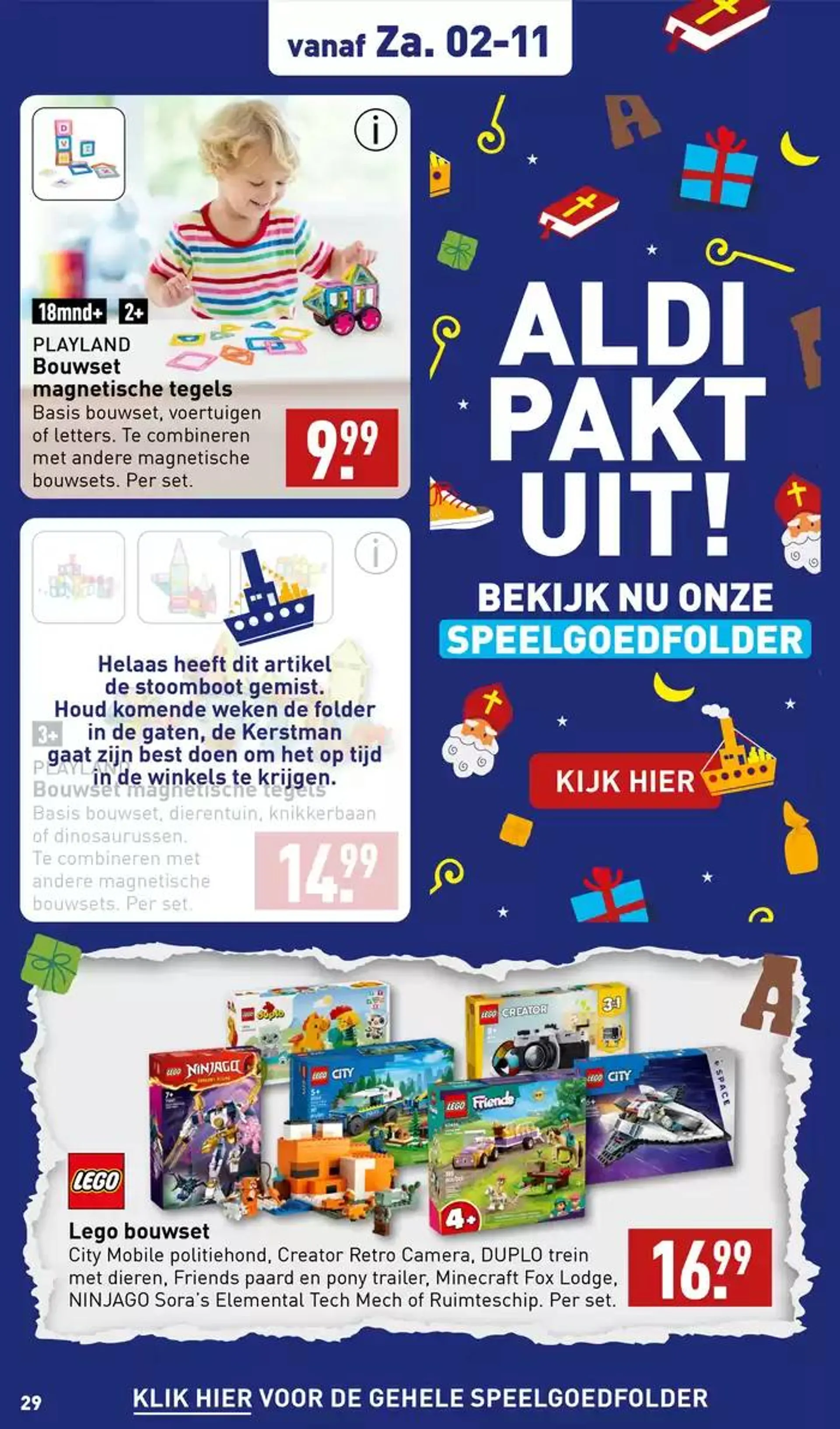 Folder Aldi van 31 oktober tot 14 november 2024 - Folder pagina 29