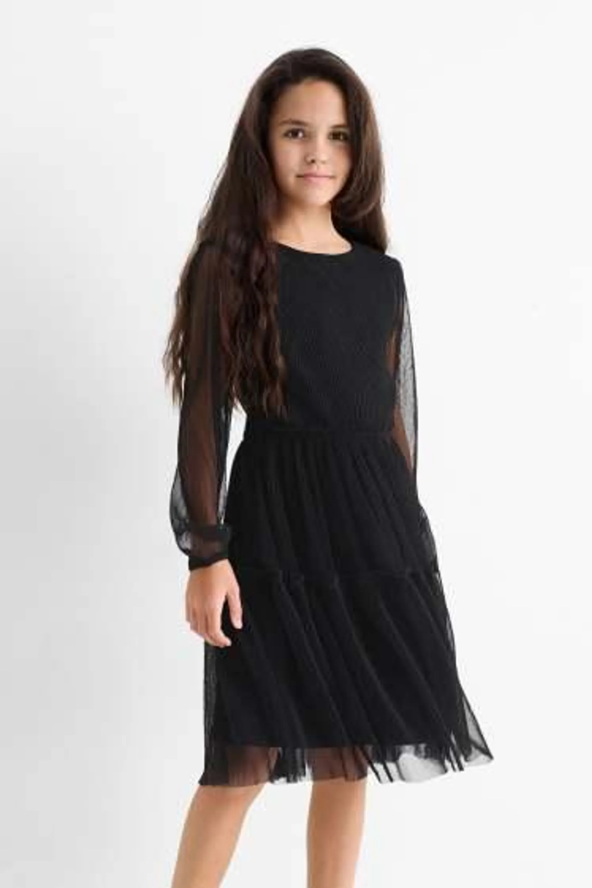 Pleated dress