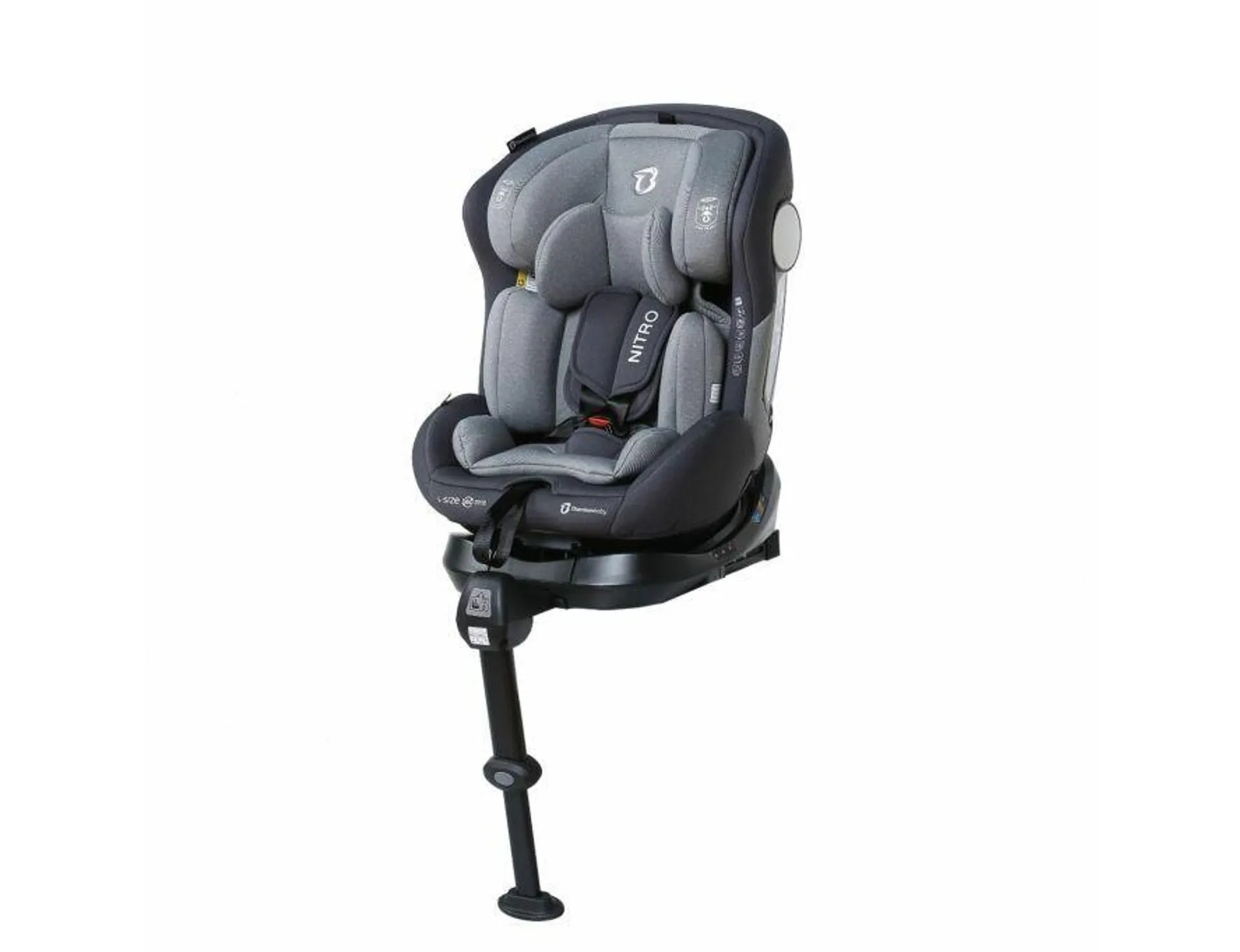 Autostoel Titanium Baby Nitro i-Size 360° Isofix Rotation Grey