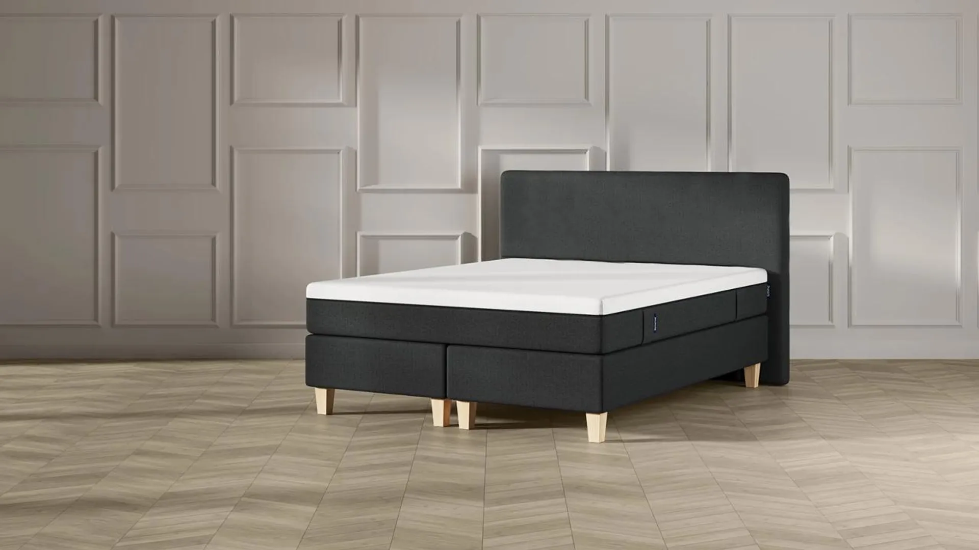 Boxspring Emma Deluxe Classic vlak met Emma Original matras