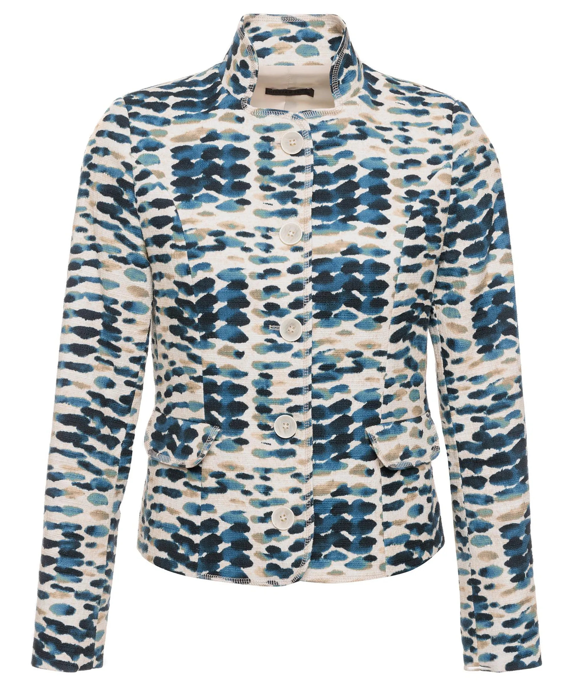 Giulia e Tu blazer all-overprint