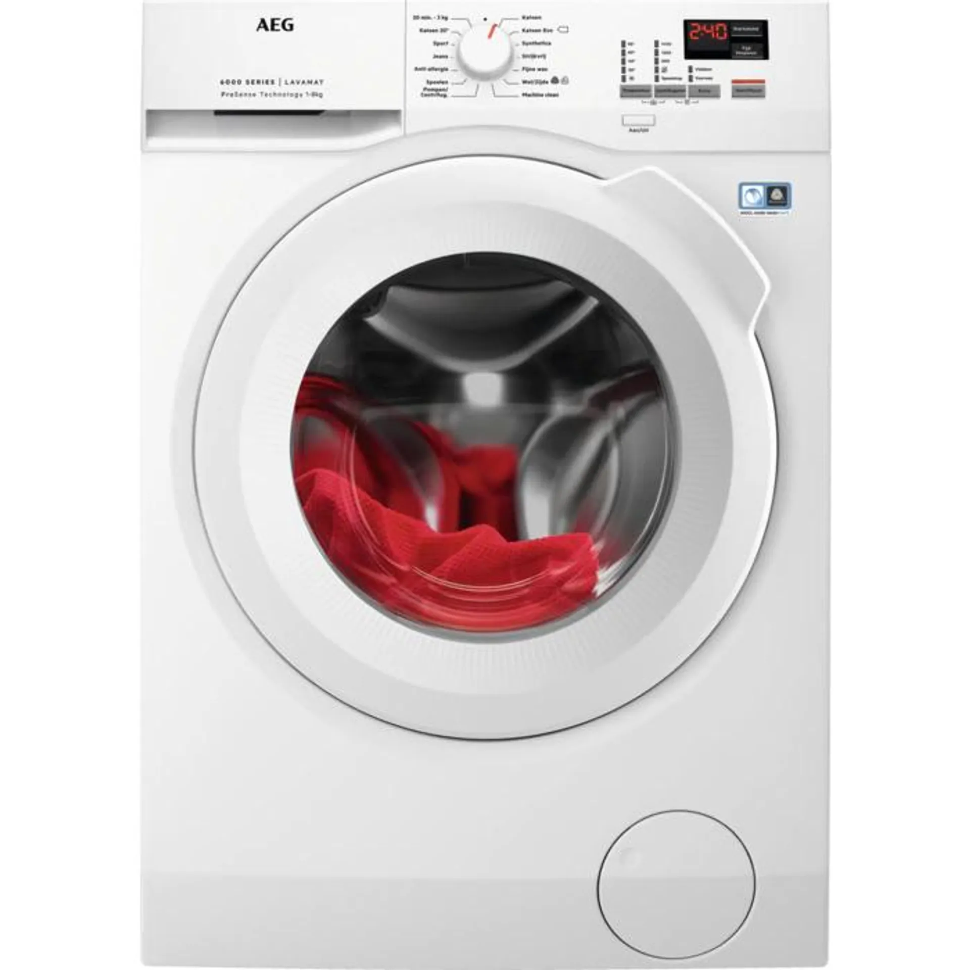 AEG LF6KIEL wasmachine met inverter motor en Pro-Sense technologie