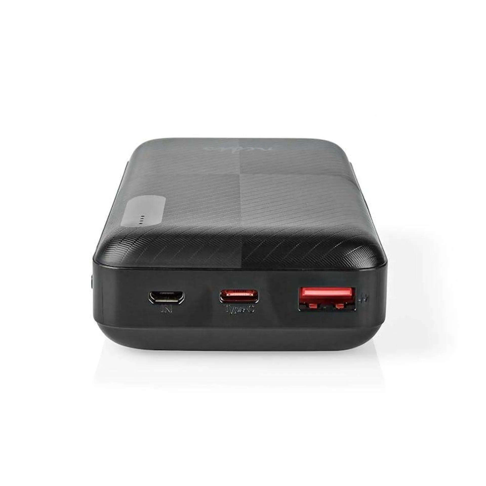 Powerbank - 20000 mAh - 1.5 / 2.0 / 3.0 A - Outputs: 2 - Output: 1x USB-A / 1x USB-C - Inputs: 1x Micro USB / 1x USB-C - PD2.0 18W - Lithium-Polymeer