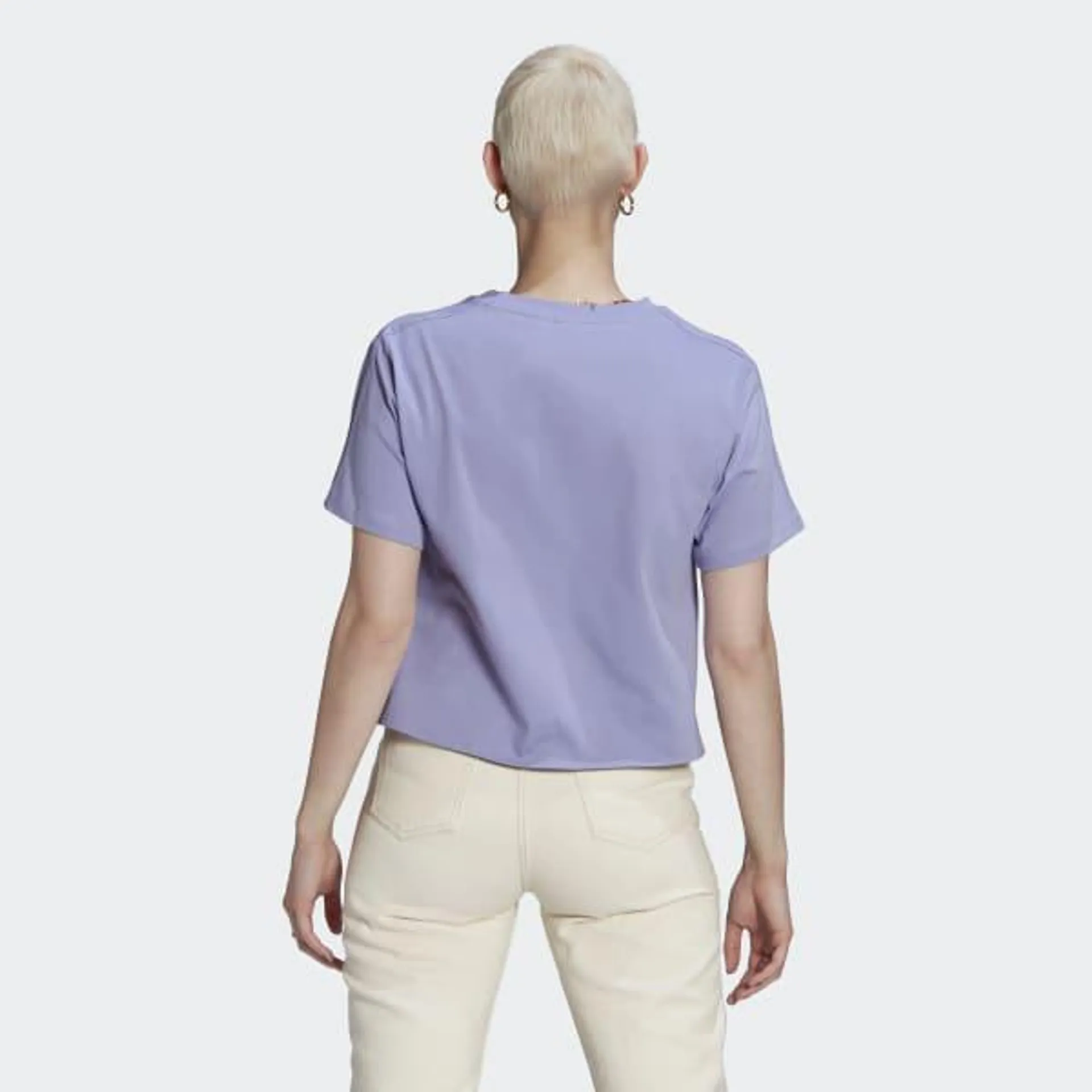 Knot Cropped T-shirt