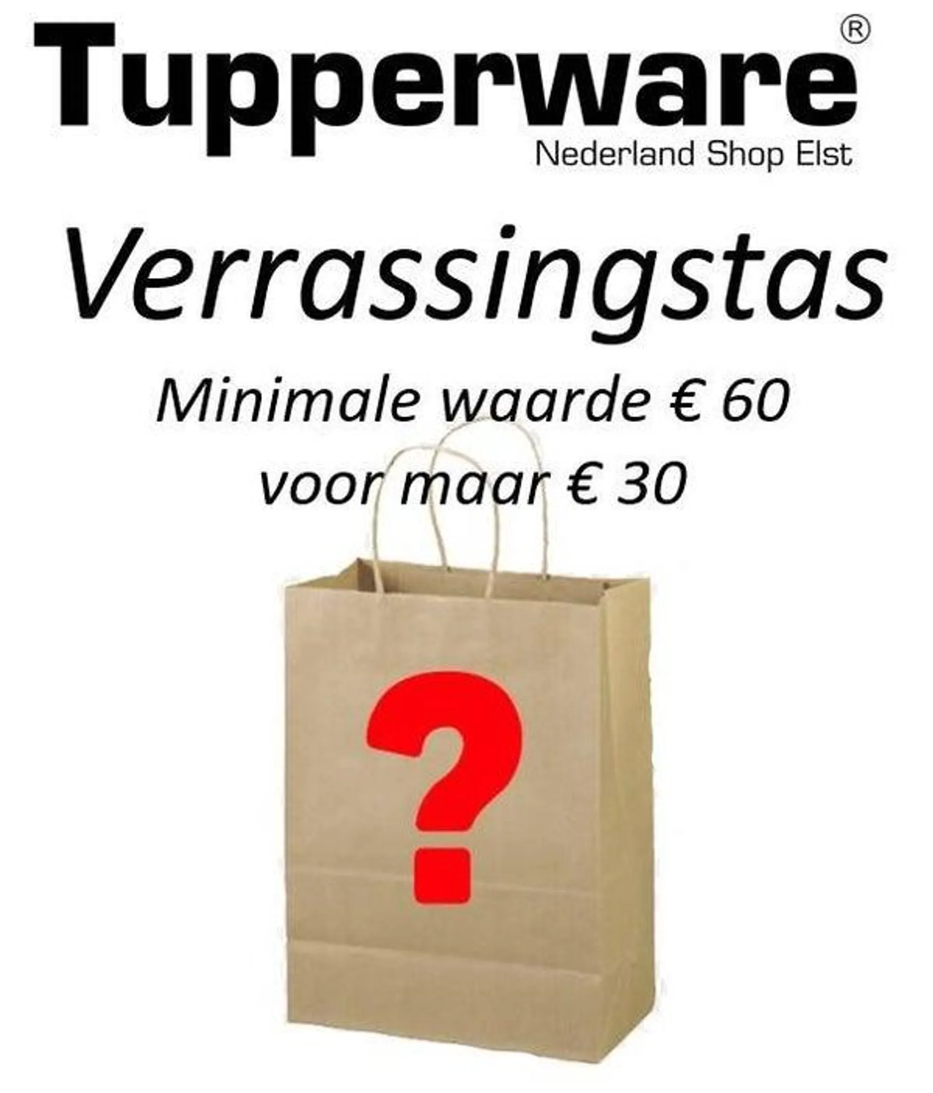 Tupperware Verrassingstas