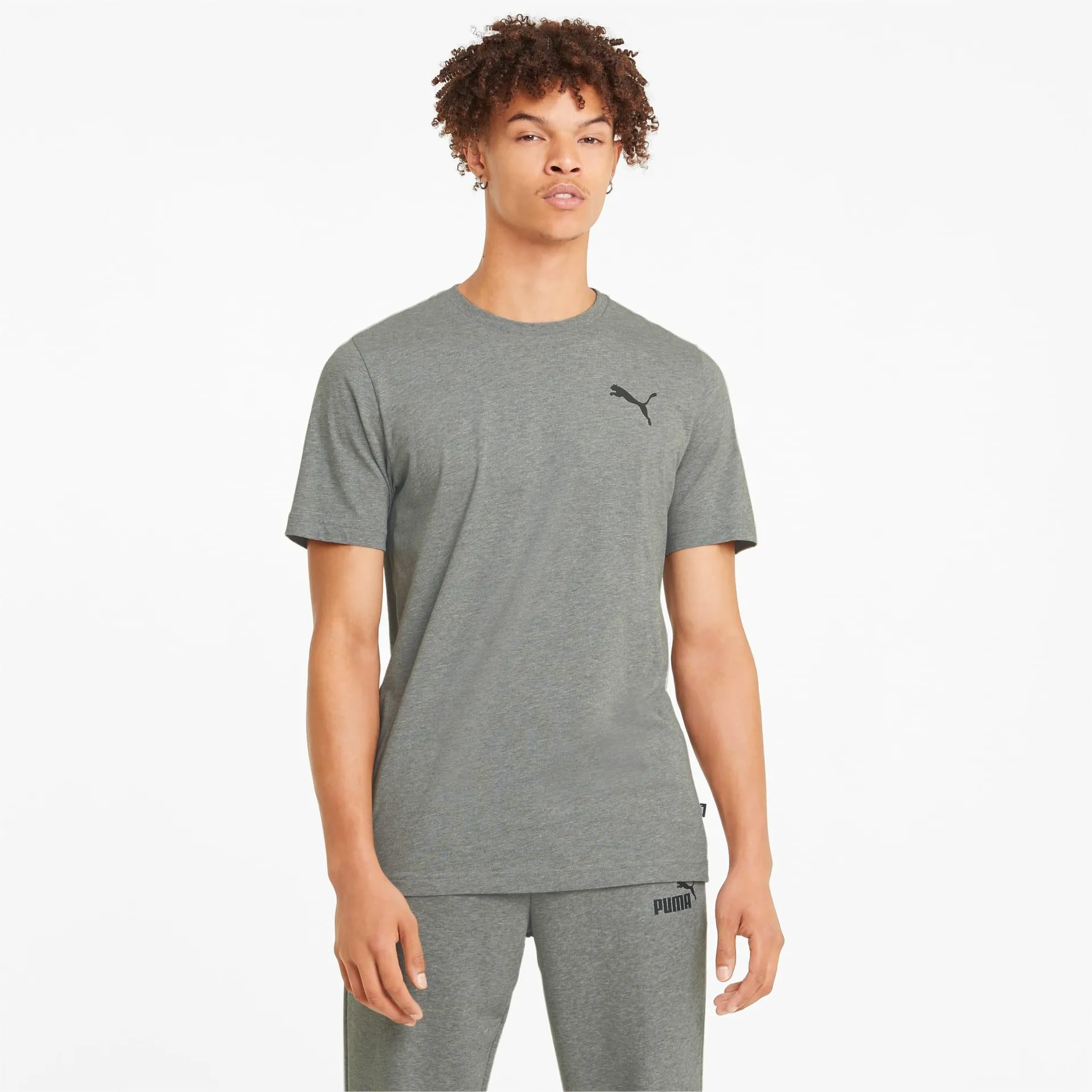 Essentials T-shirt met klein logo voor heren