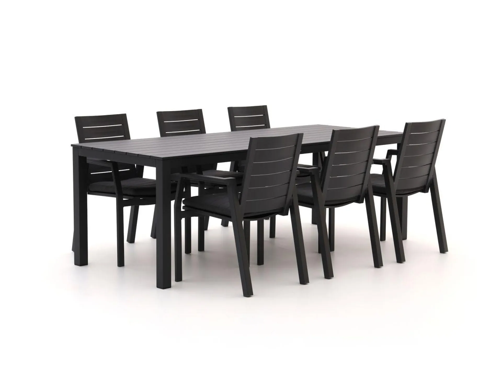 Bellagio Leggo/Menzano 220cm dining tuinset 7-delig stapelbaar