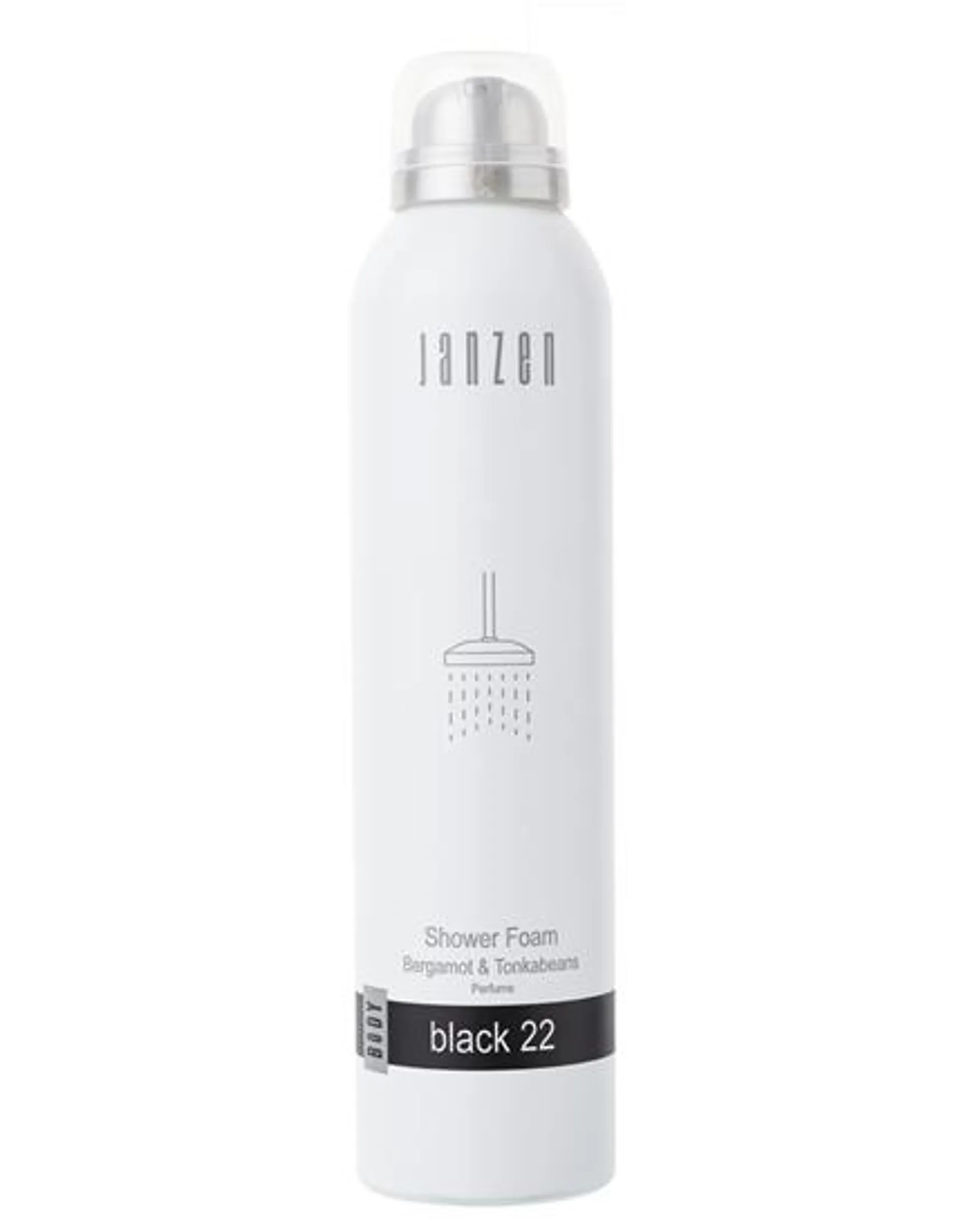 JANZEN SHOWER FOAM BLACK 22 200 ML