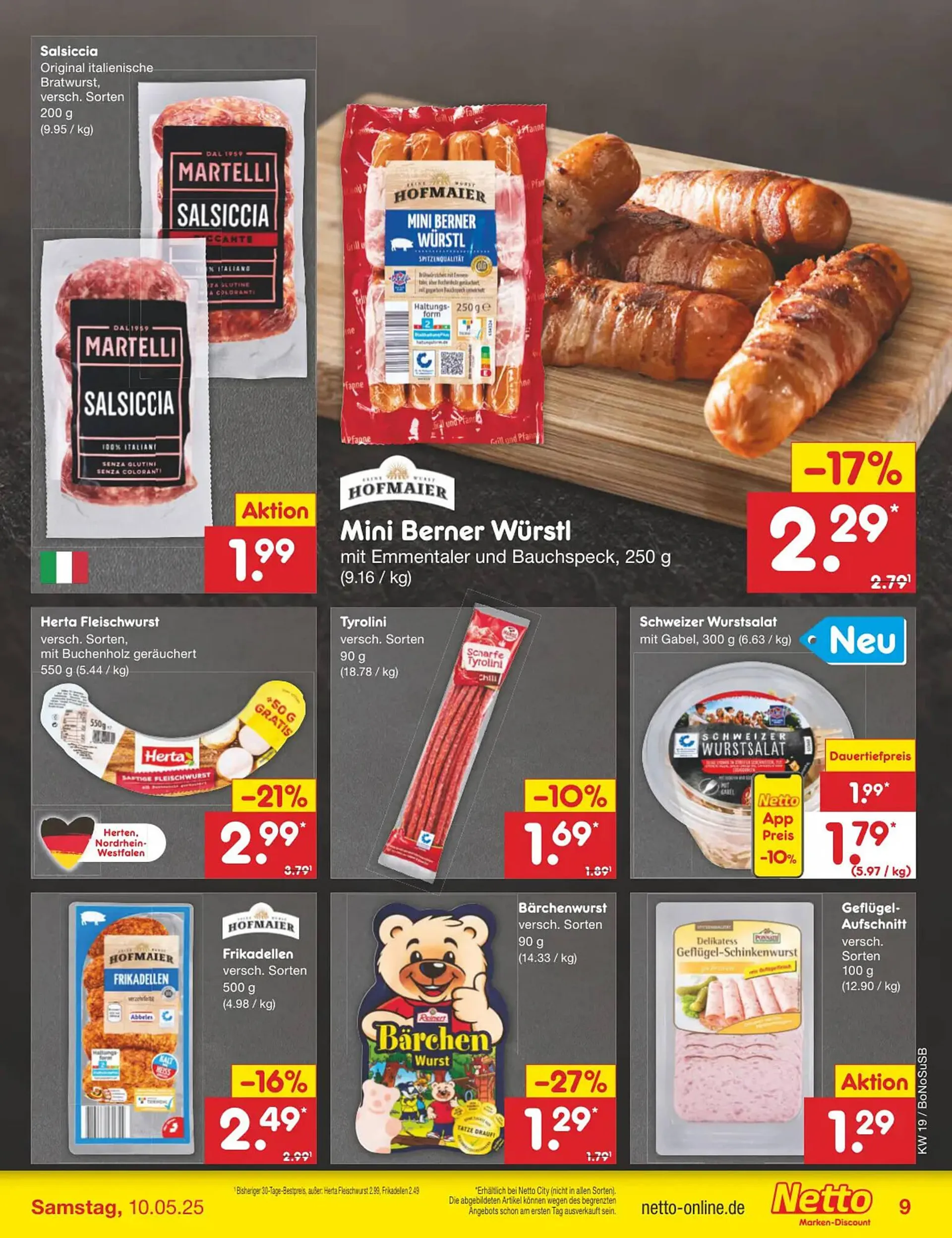 Netto Marken-Discount DE folder van 5 mei tot 10 mei 2025 - Folder pagina 9