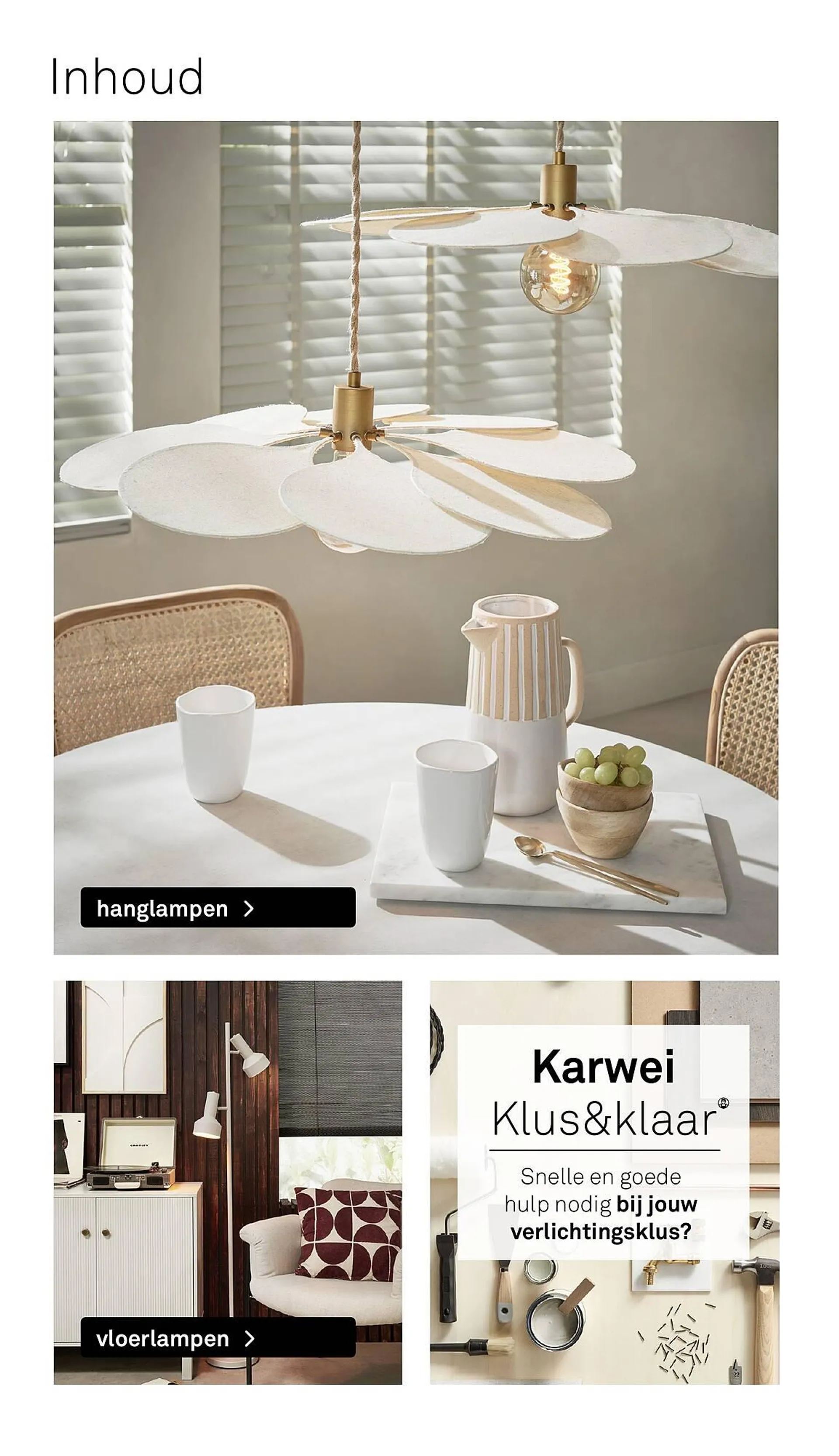 Karwei magazine - Lichtdecoratie - 2