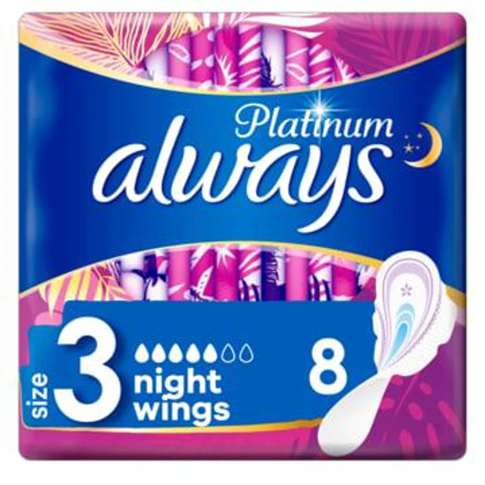 Always Platinum Day & Night (maat 3) Maandverband