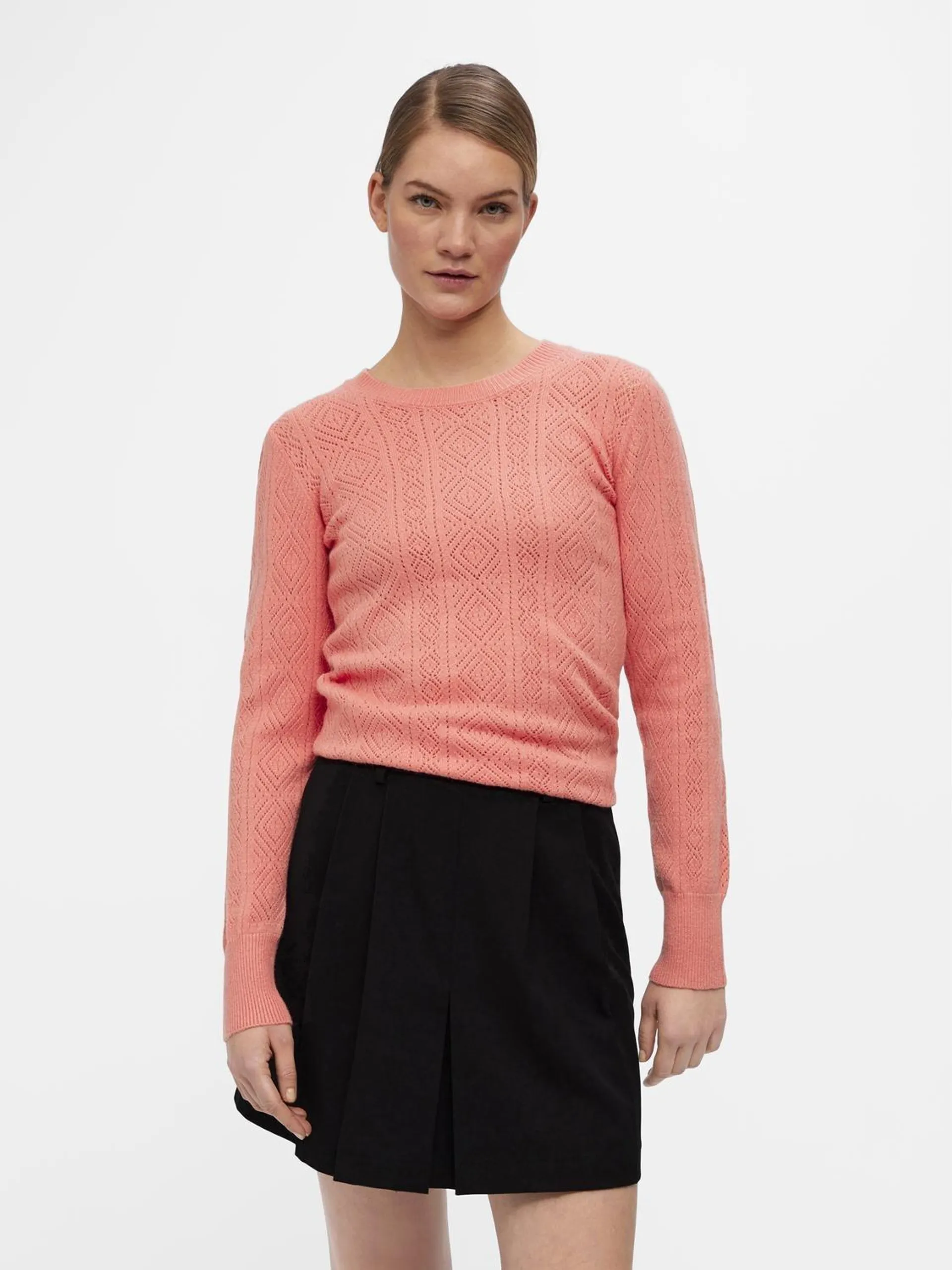 OBJHAVANA Pullover - Georgia Peach