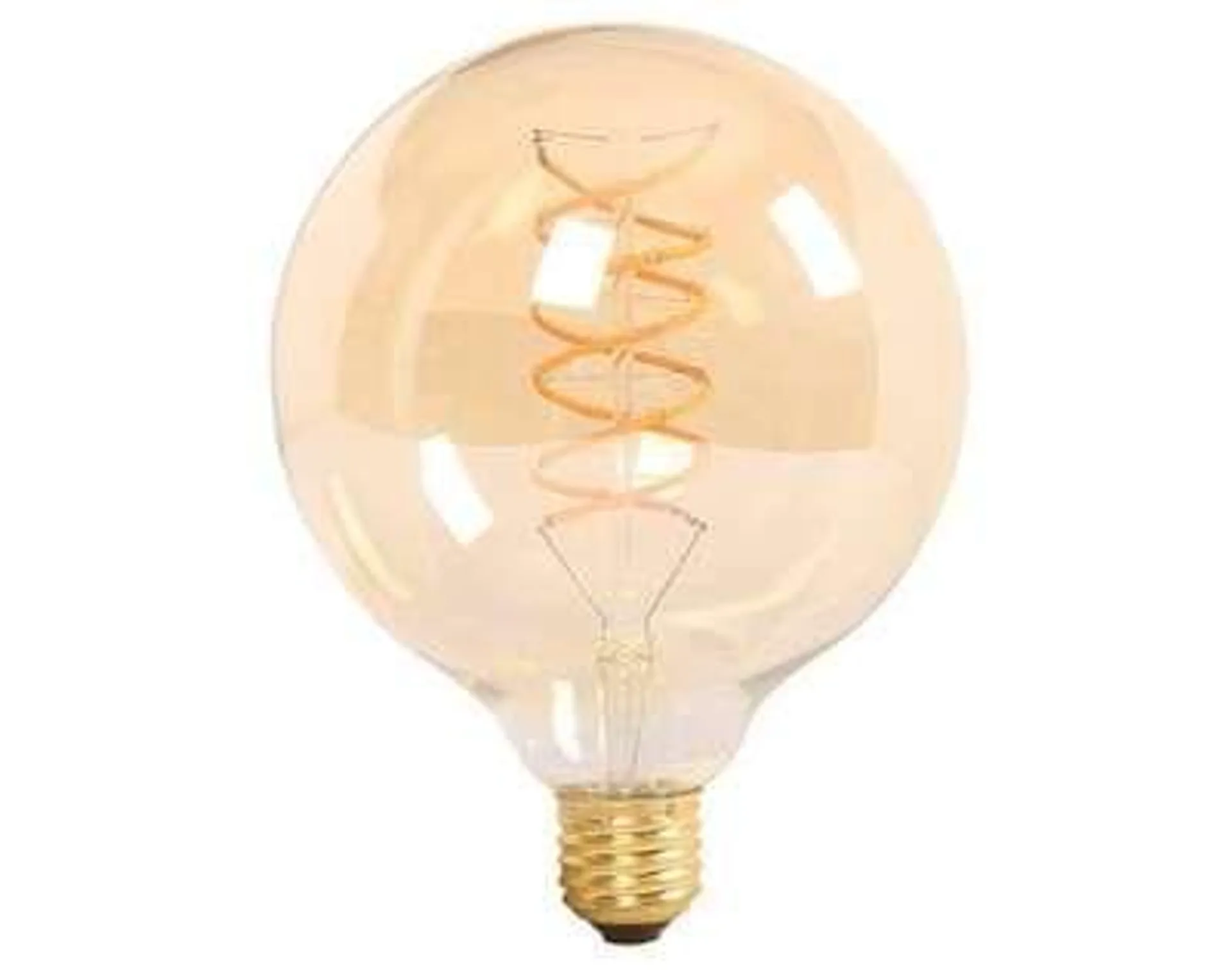 E27 Ledlamp Luce amber 4 Watt 12,5 cm bol