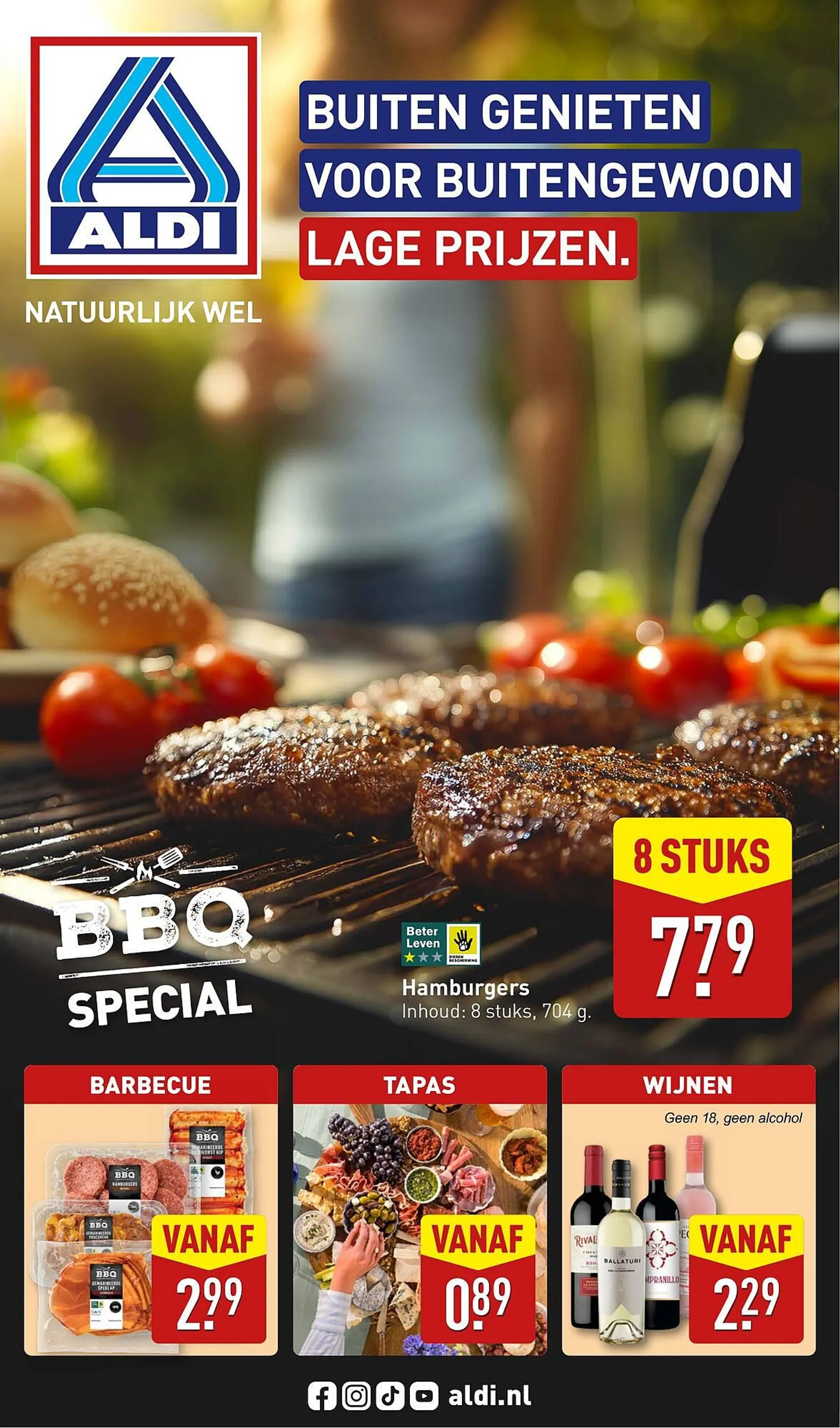 ALDI BBQ folder van 23 juni tot 27 juli 2025 - Folder pagina 1