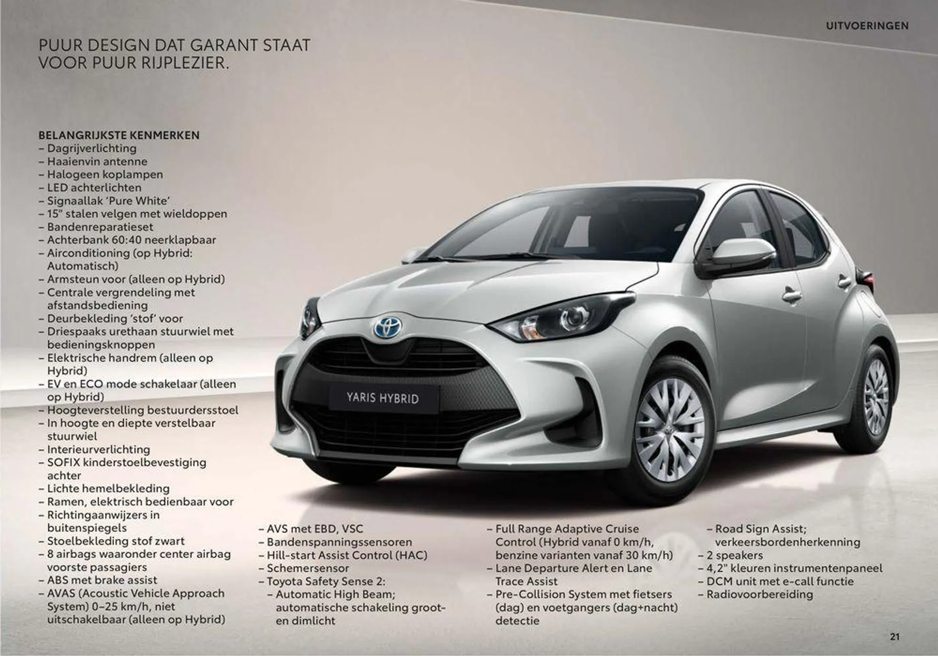 Yaris van 20 november tot 20 november 2024 - Folder pagina 21