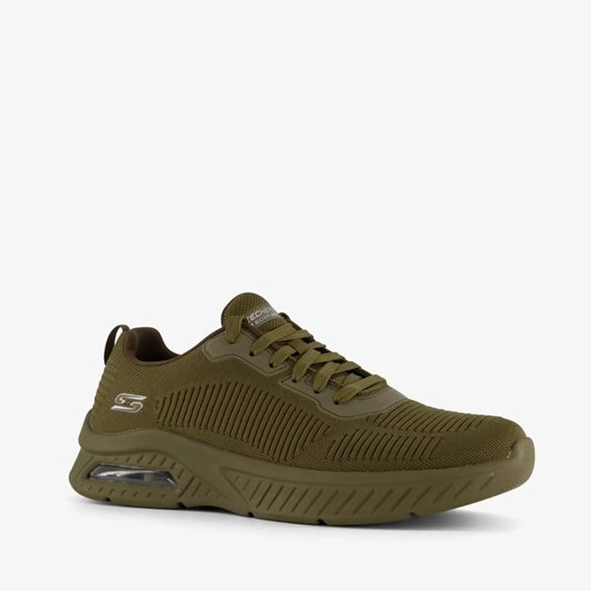 Skechers Squad Air heren sneakers groen