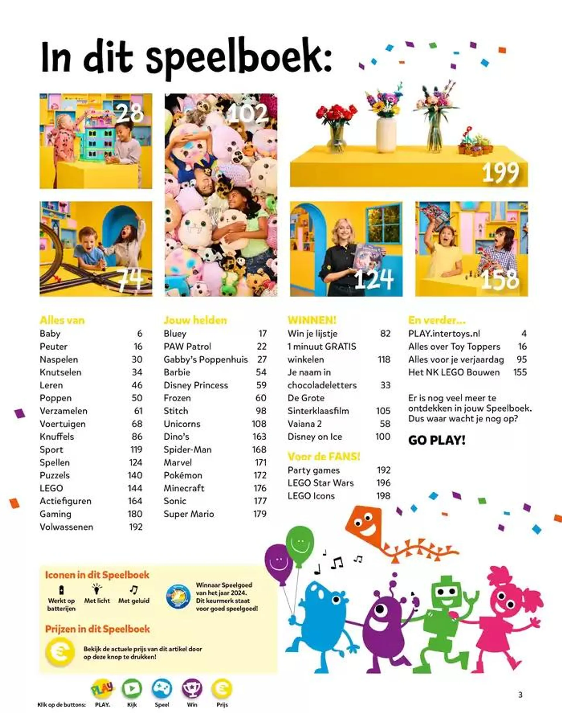 Intertoys Speelboek 2024 van 18 oktober tot 1 november 2024 - Folder pagina 3