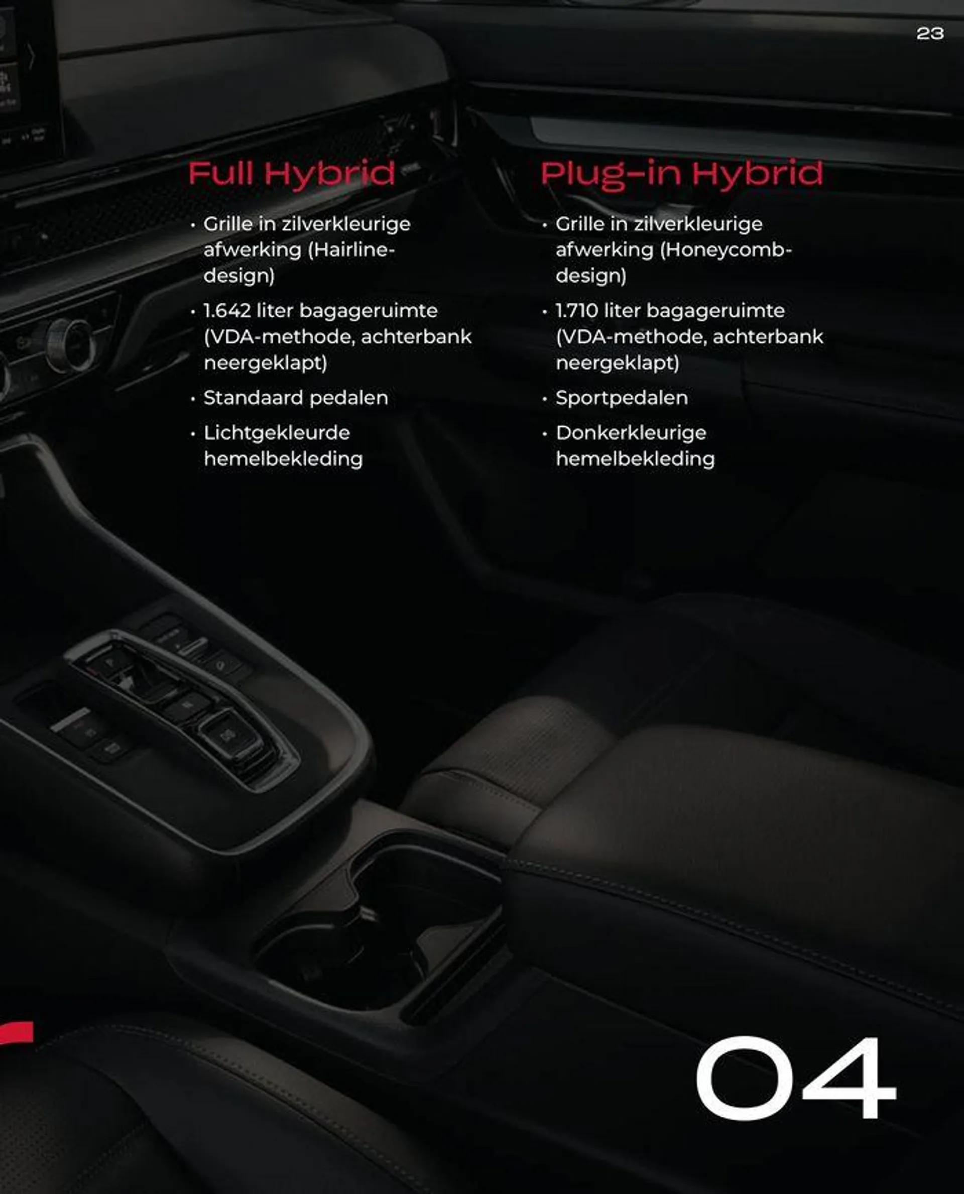 Honda CR-V e:HEV &amp; e:PHEV — Brochure van 28 juni tot 12 juli 2024 - Folder pagina 23