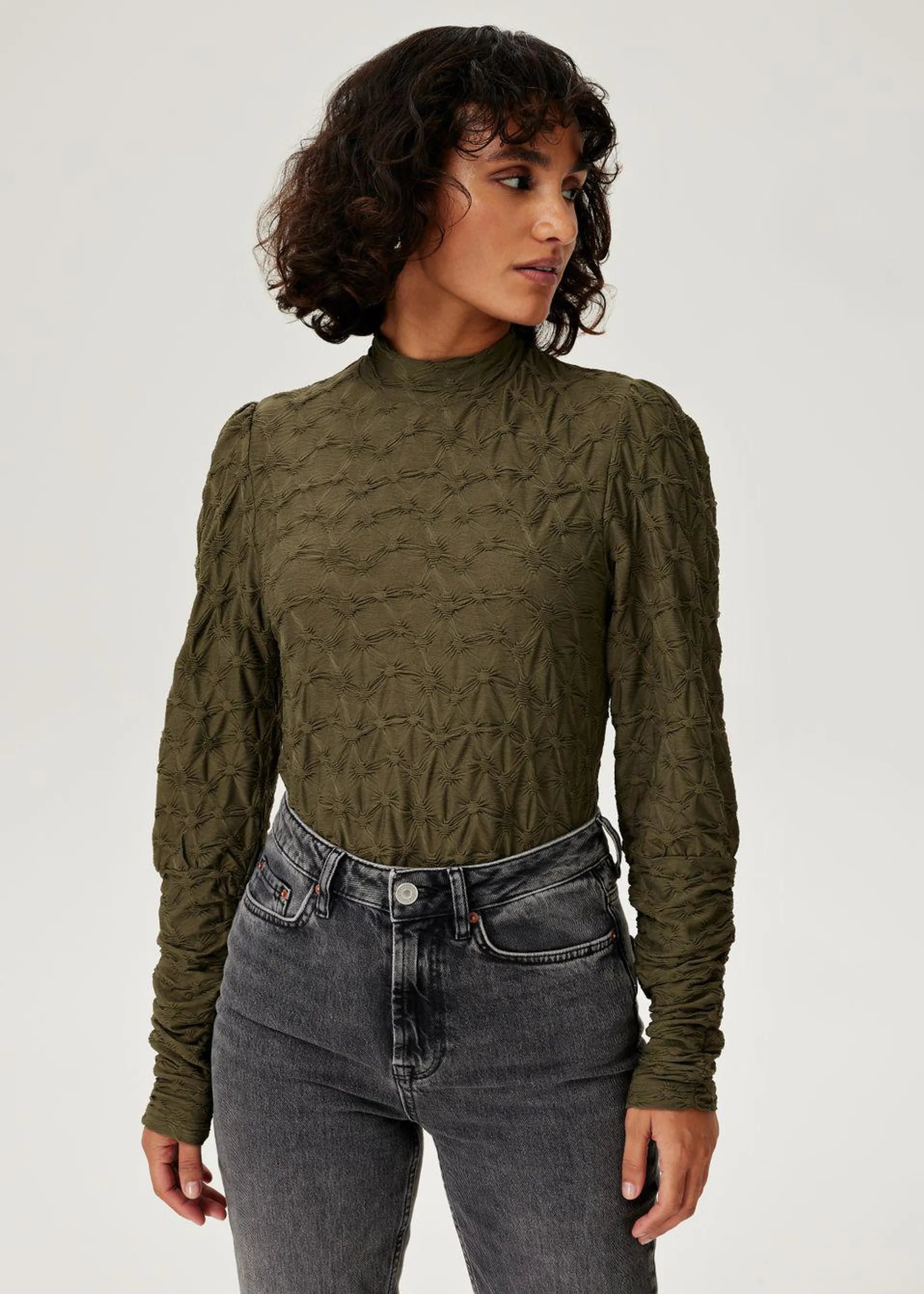 Puff Embossed Top