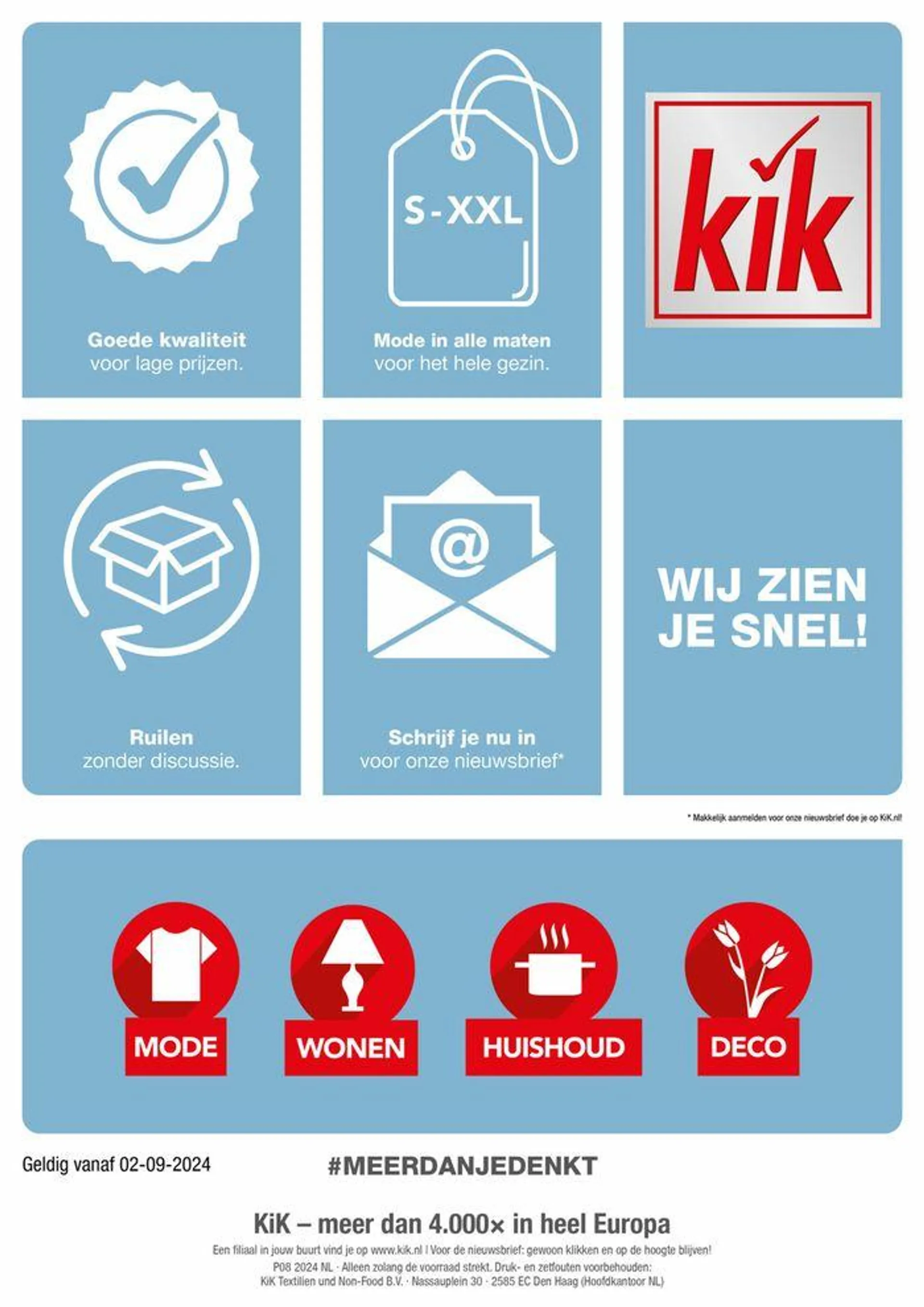 Kik Folder ! van 3 september tot 30 september 2024 - Folder pagina 13