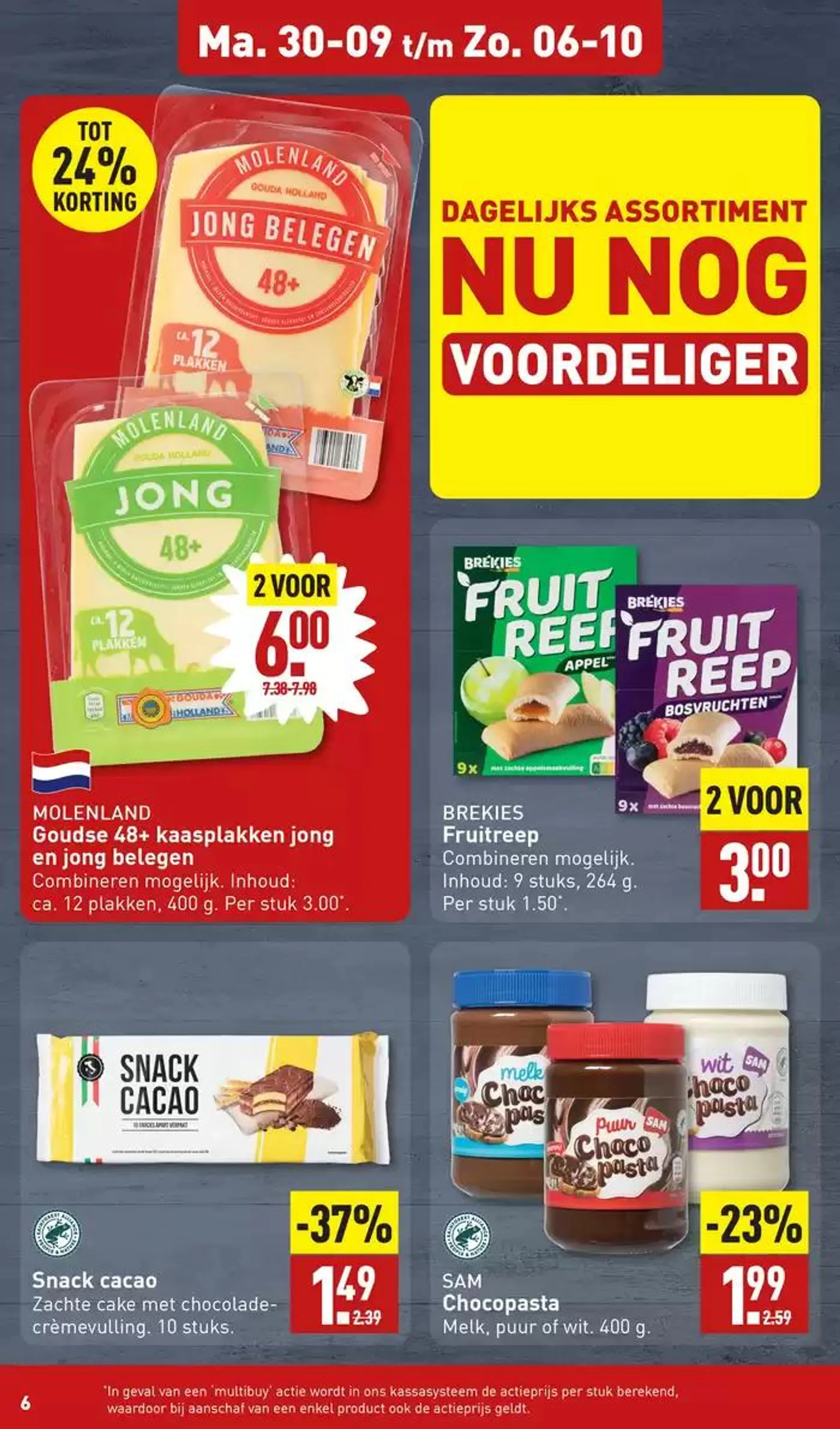 Actuele deals en aanbiedingen van 28 september tot 12 oktober 2024 - Folder pagina 6