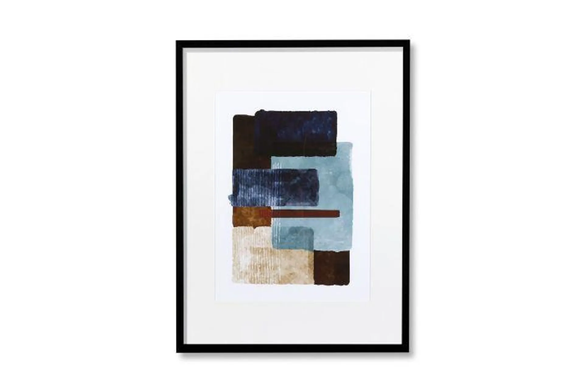 Feelings Wanddecoratie Cube Blauw