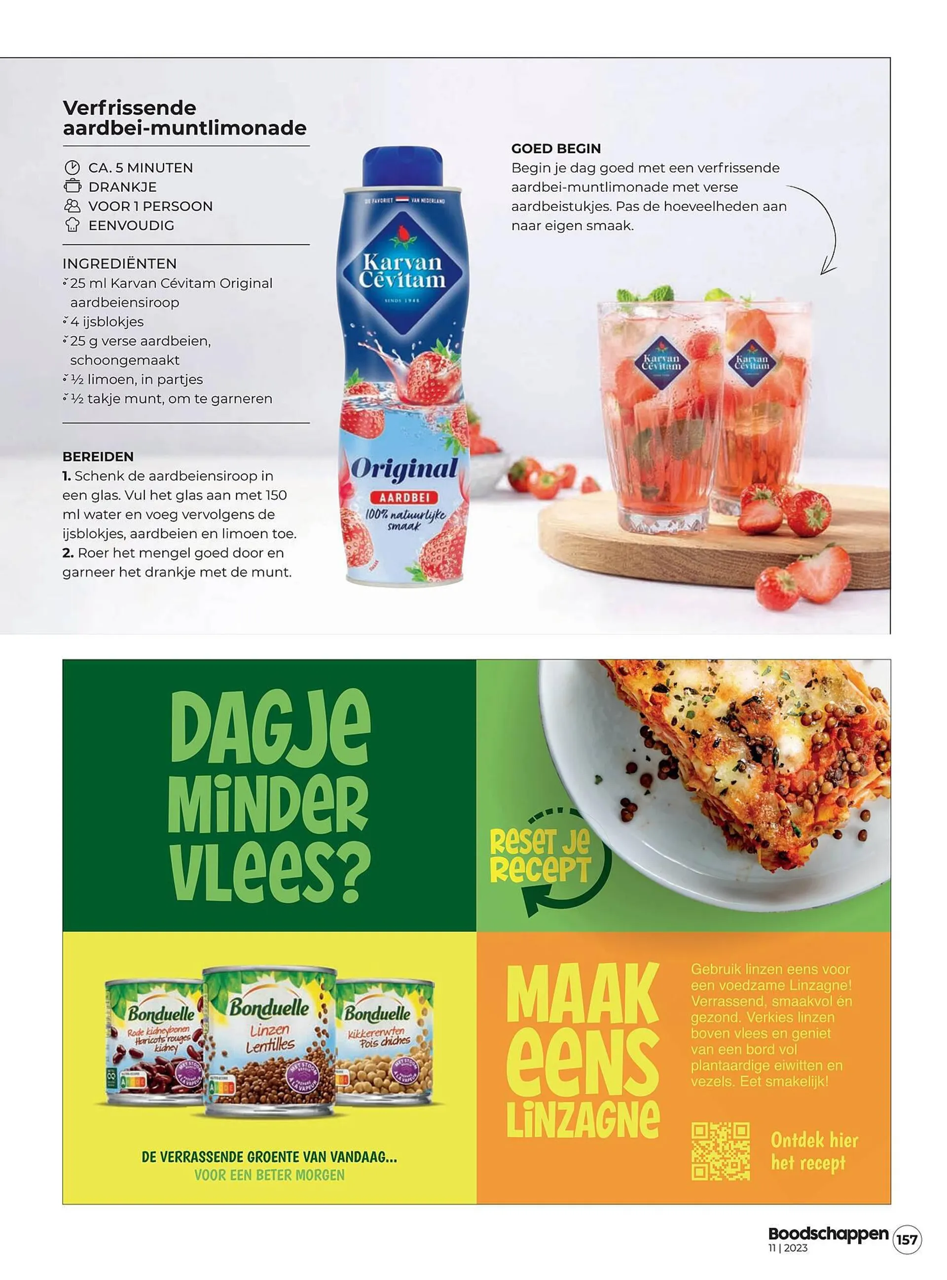 Boodschappen folder van 1 november tot 30 november 2023 - Folder pagina 157