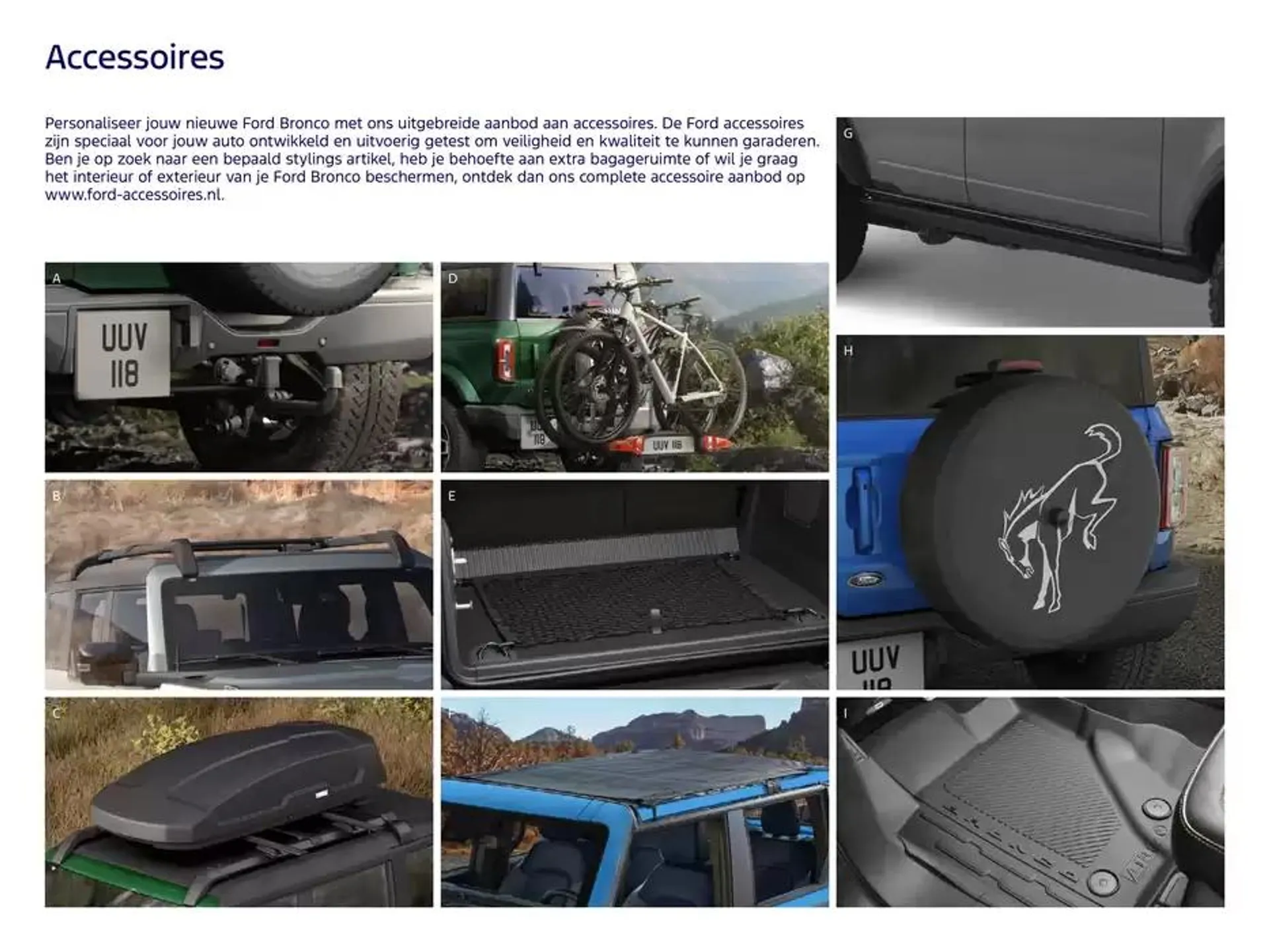 Ford Bronco van 19 november tot 30 juni 2025 - Folder pagina 10
