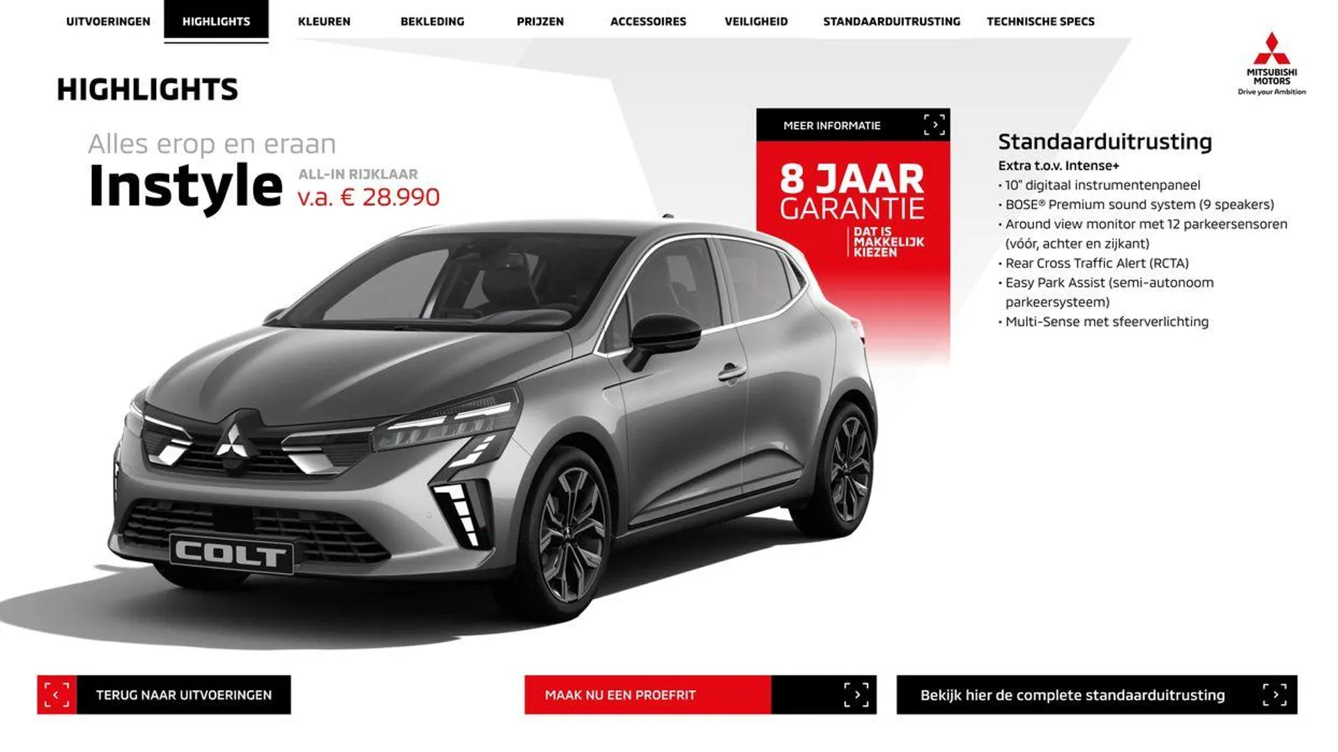 Mitsubishi Colt van 10 mei tot 10 mei 2025 - Folder pagina 7