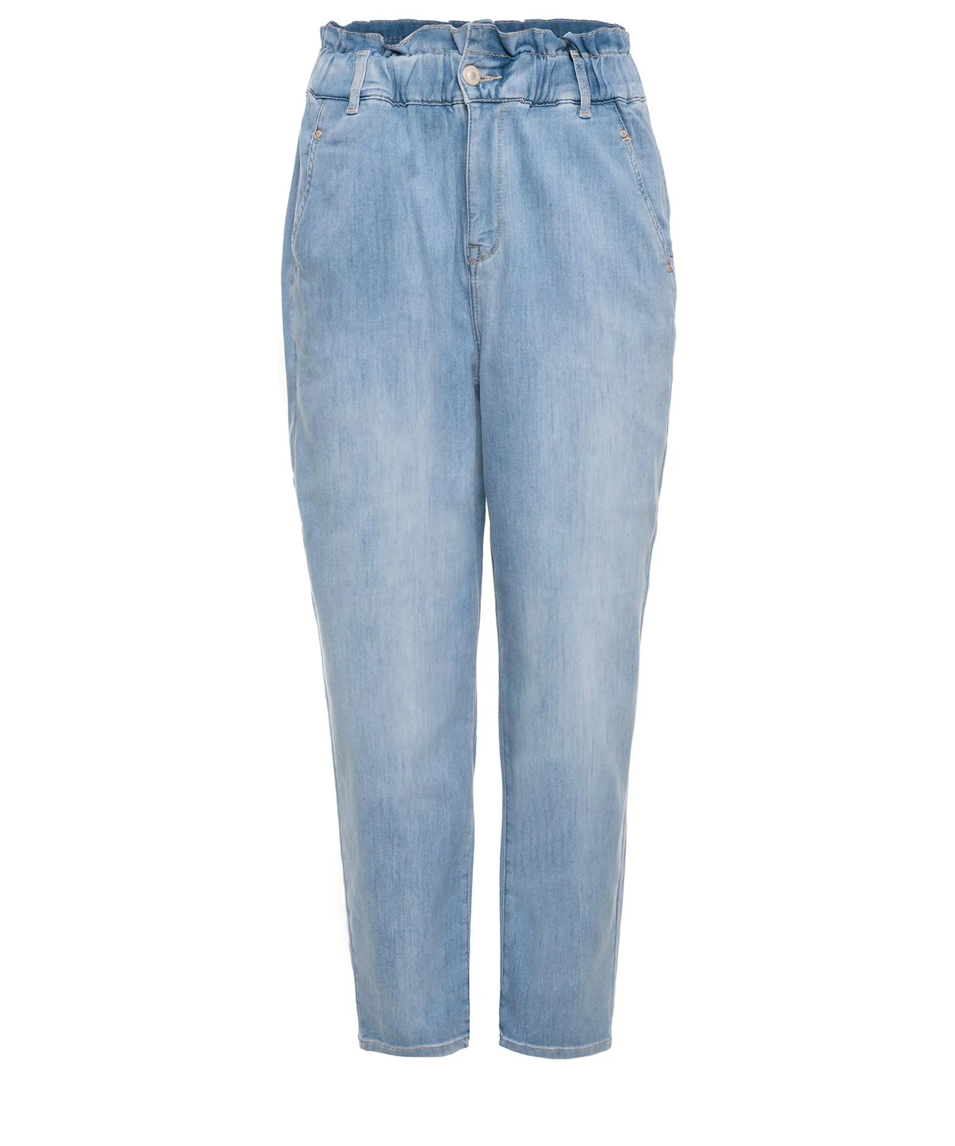 Raffaello Rossi cropped paperbag jeans Riana