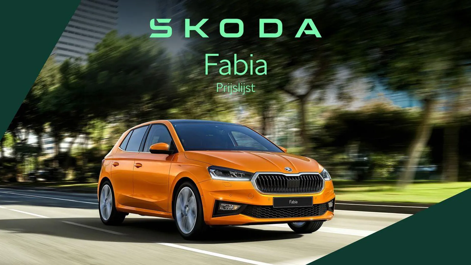 Škoda Fabia prijslijst per 10 januari 2024 - 1