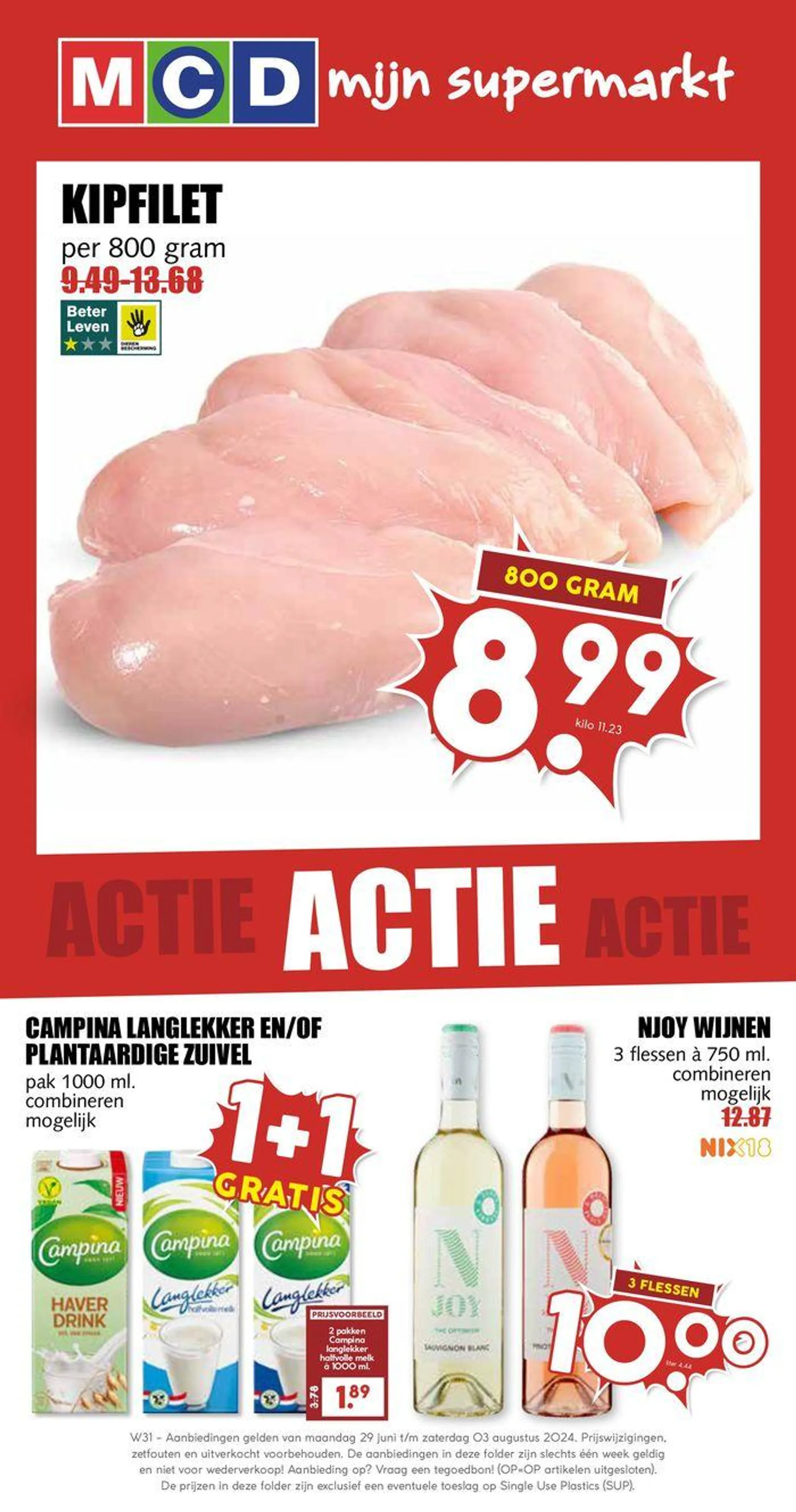 MCD Supermarkt folder actie - 1