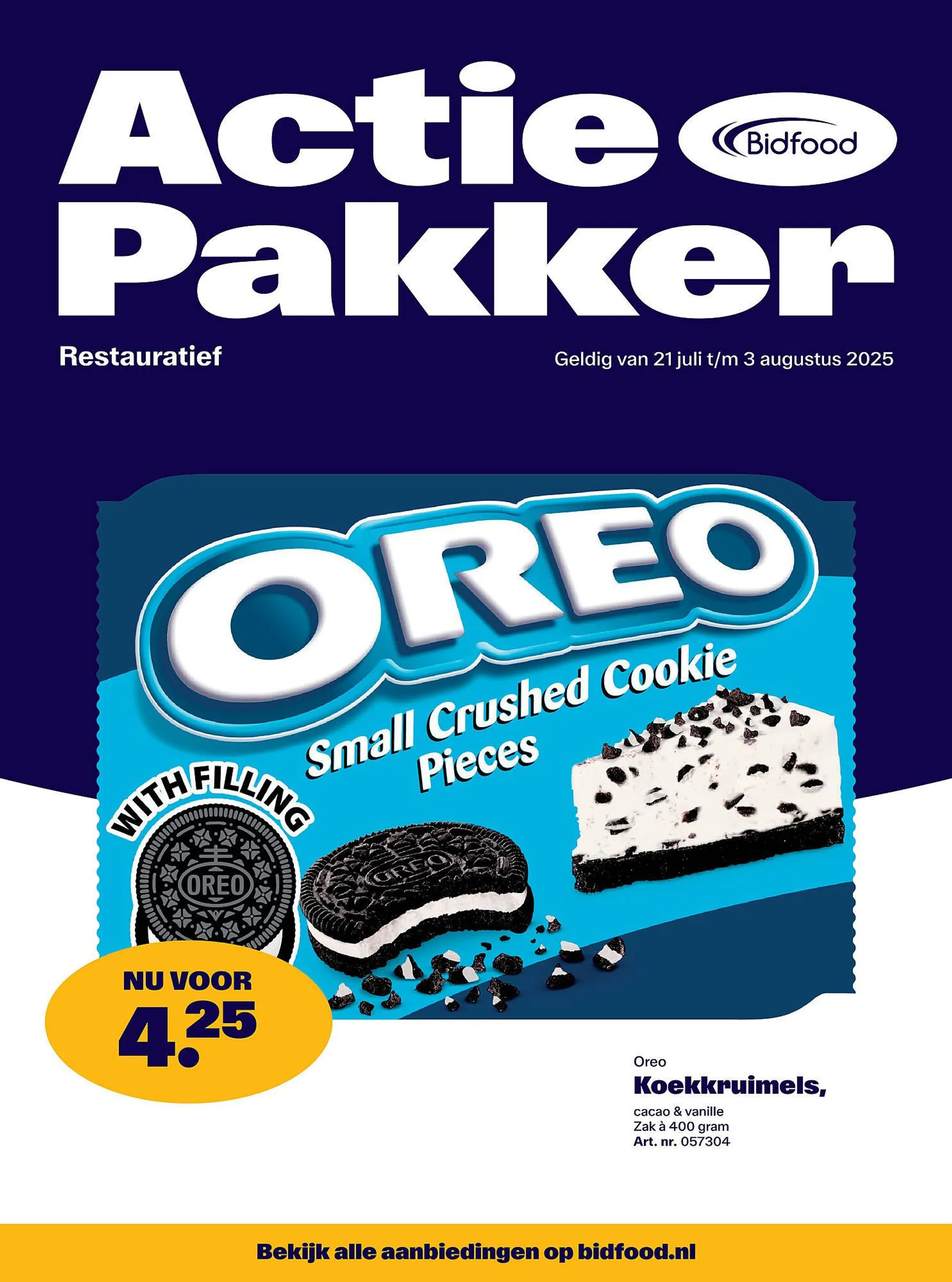 Bidfood folder van 21 juni tot 3 juli 2025 - Folder pagina 1