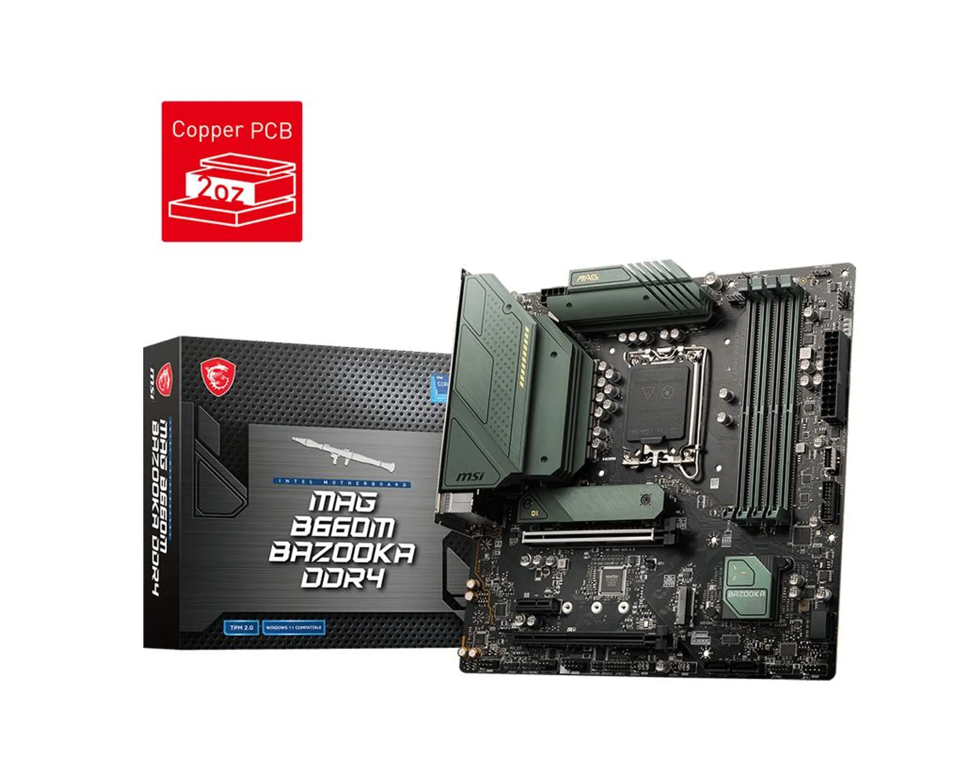 MSI B660M BAZOOKA DDR4