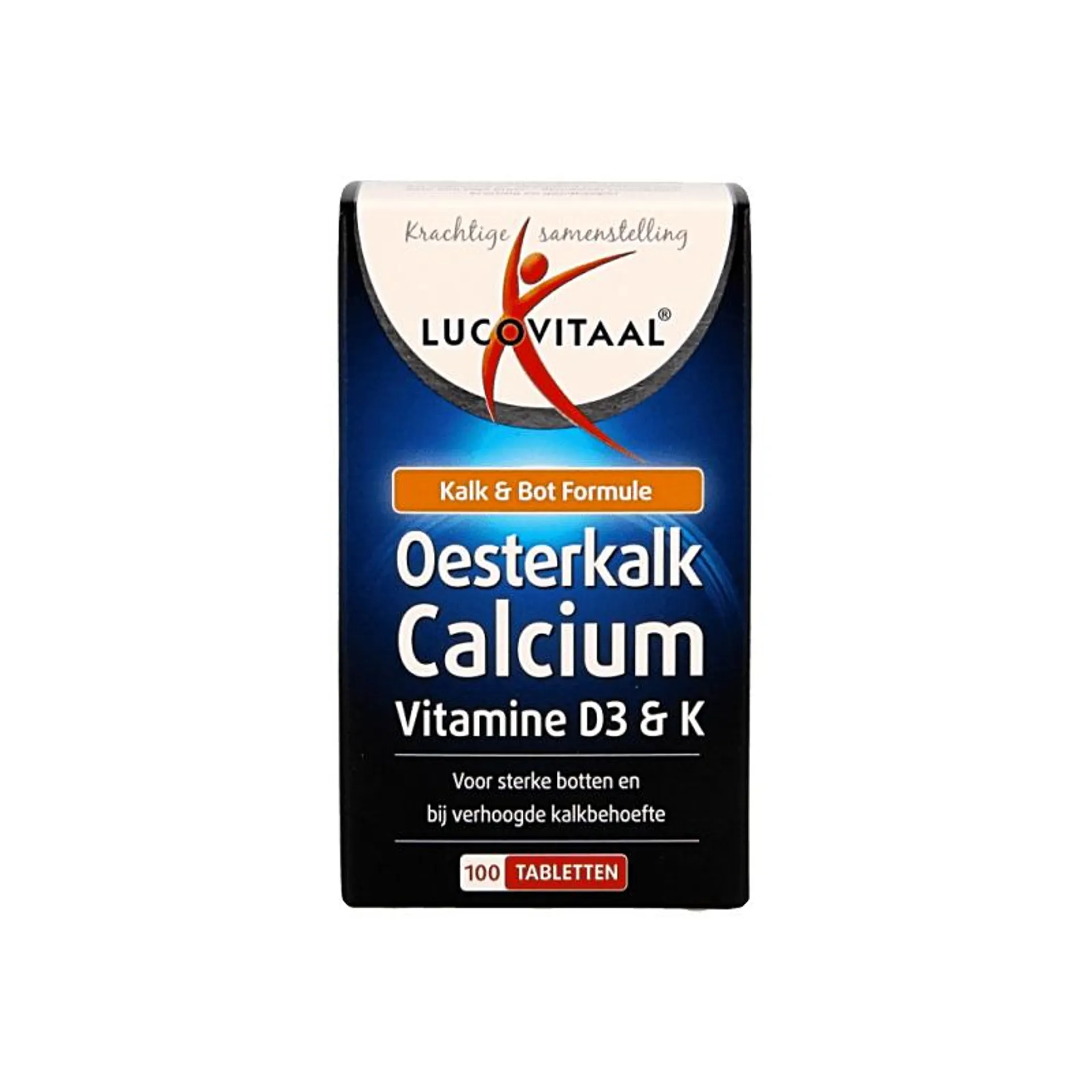 Lucovitaal Oesterkalk calcium tabletten 100 tabletten