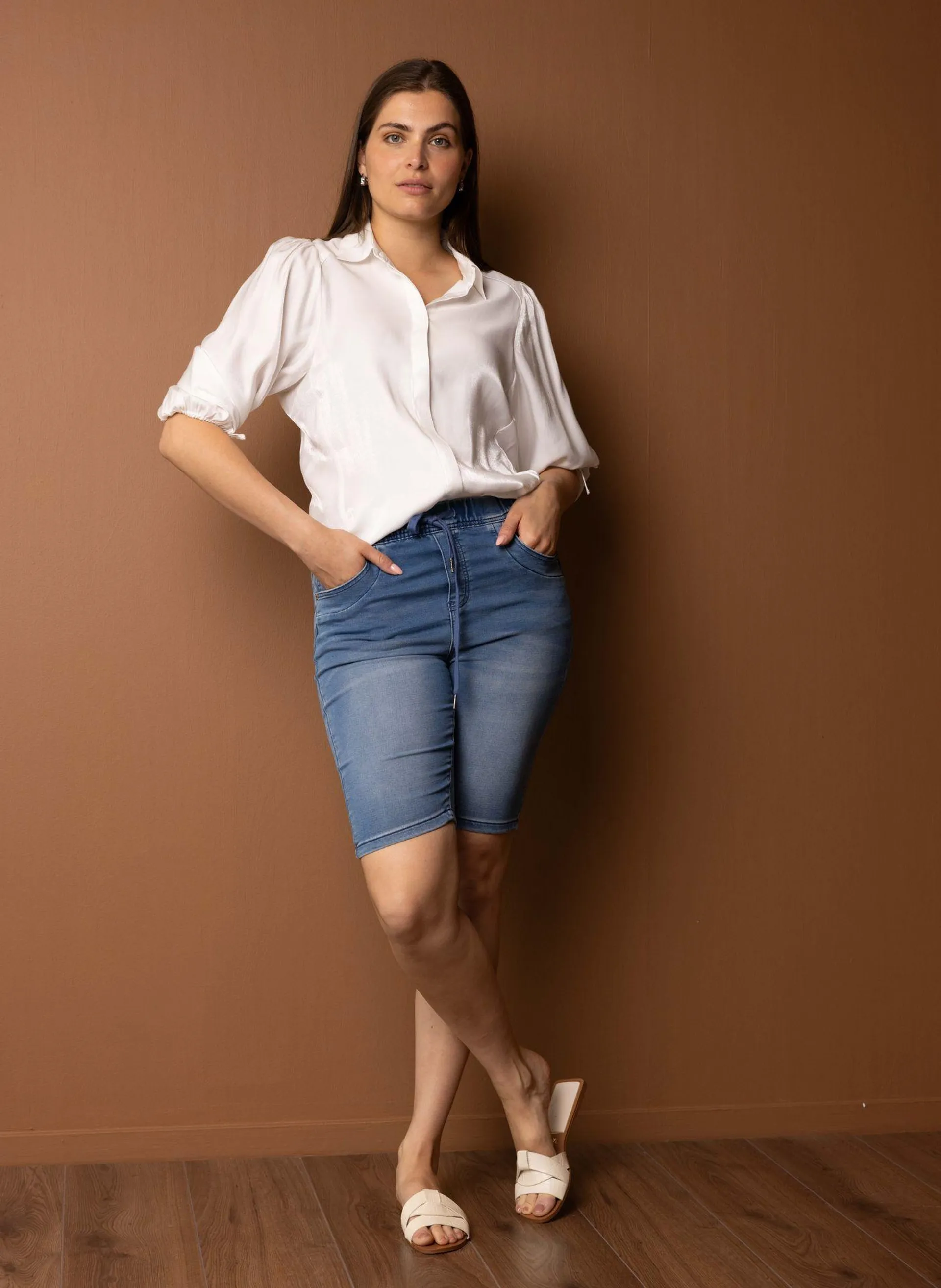 Off-white blouse