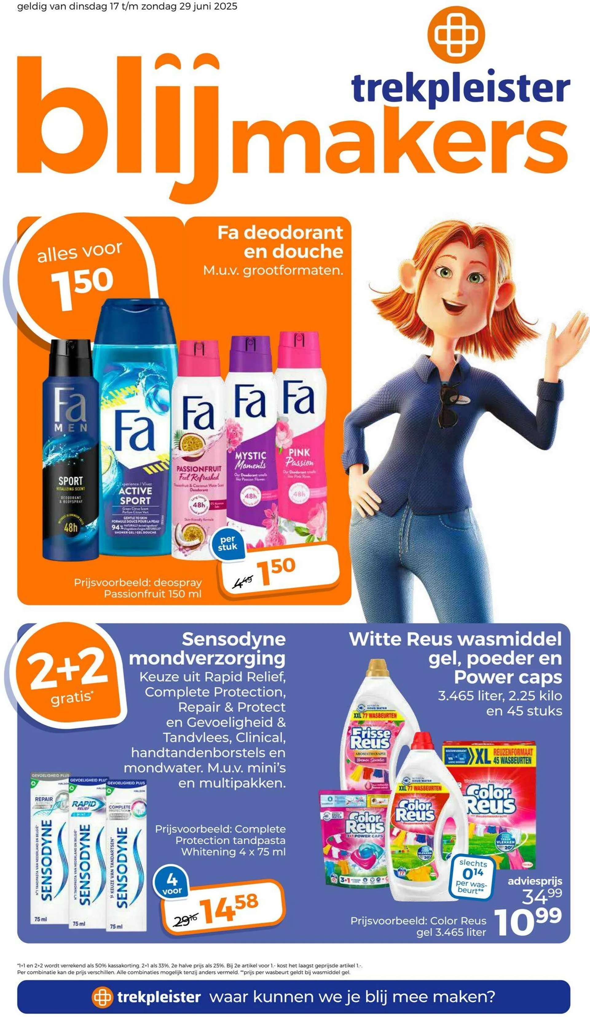 Trekpleister Actuele folder van 17 juni tot 29 juni 2025 - Folder pagina 1