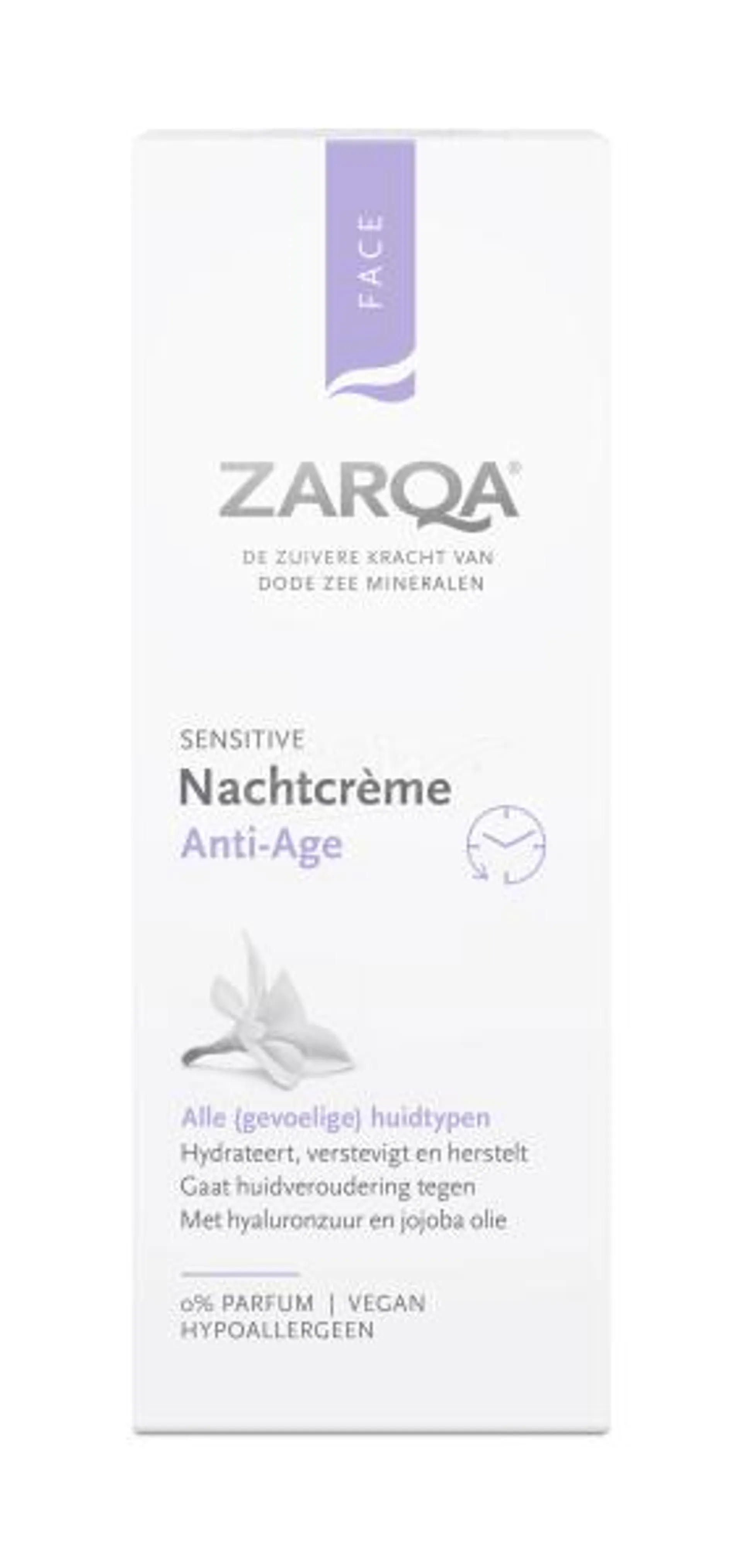 Zarqa Nachtcrème Anti-Age Sensitive